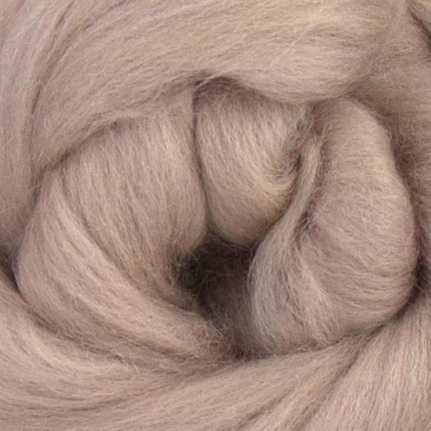 Revolution Fibers Merino Wool Roving | Premium Combed Wool Top | 22 Micron, Perfect for Felting Projects, Spinning, Wall Hangings and Tapestry (Mink)