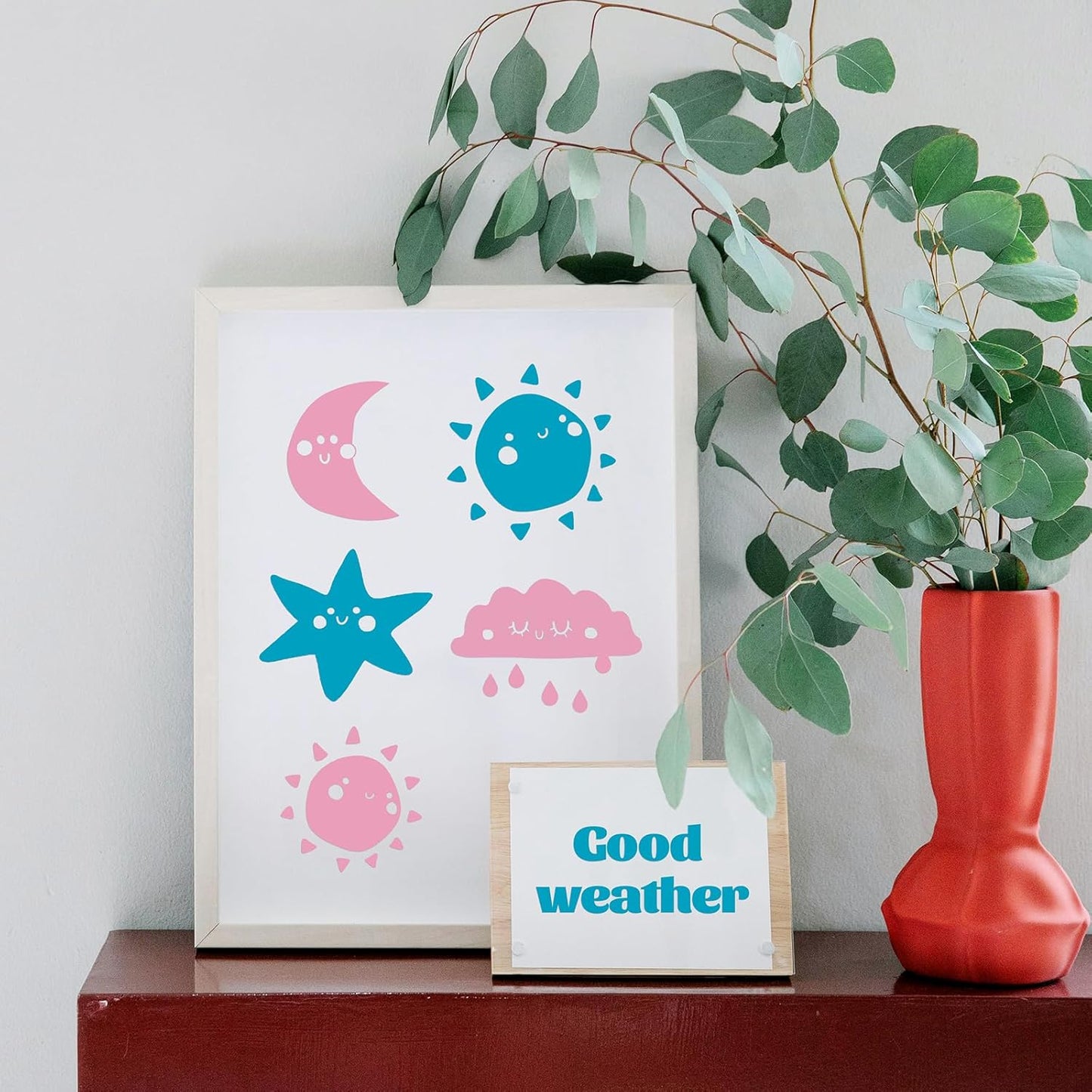 Ant Smart Adhesive Permanent Vinyl Compatible with Cricut Explore and Maker Series Without Cutting Mats, Create DIY Projects, Decals, Stickers & More (Light Blue, 13inch x 15ft)