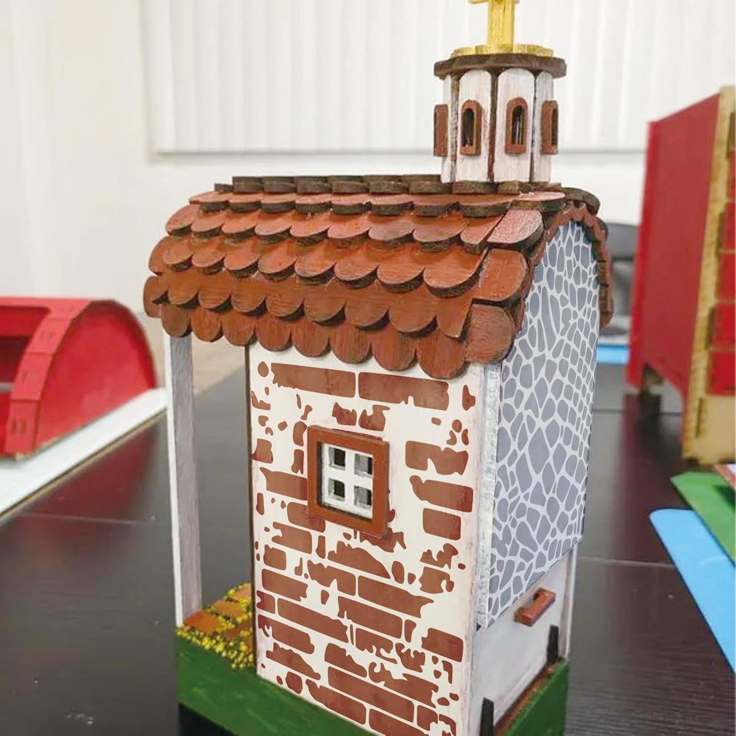 16 Pieces Stencils for Painting, Abstract Texture Mixed Media Art Supplies Crafts Reusable Layering Stencil Brick Pattern Templates for Drawing Card Making Canvas Furniture Paper (Texture)