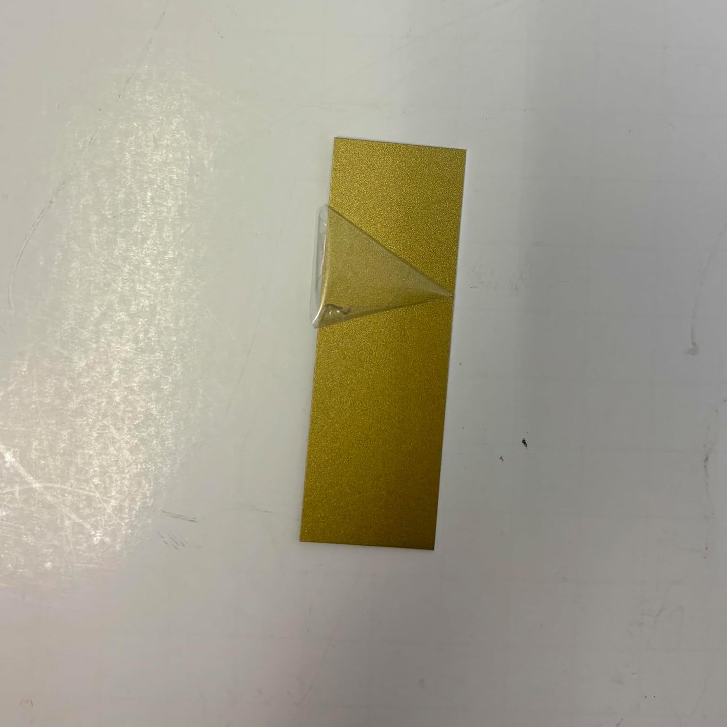 Blank Metal Plates for Laser Engraving - 4 Pack | Aluminum Sheets 0.020" Thick | CO2, Diode, Fiber Laser Compatible | Multiple Sizes & Colors (Gold (engraves black), 1.5x3 inch)