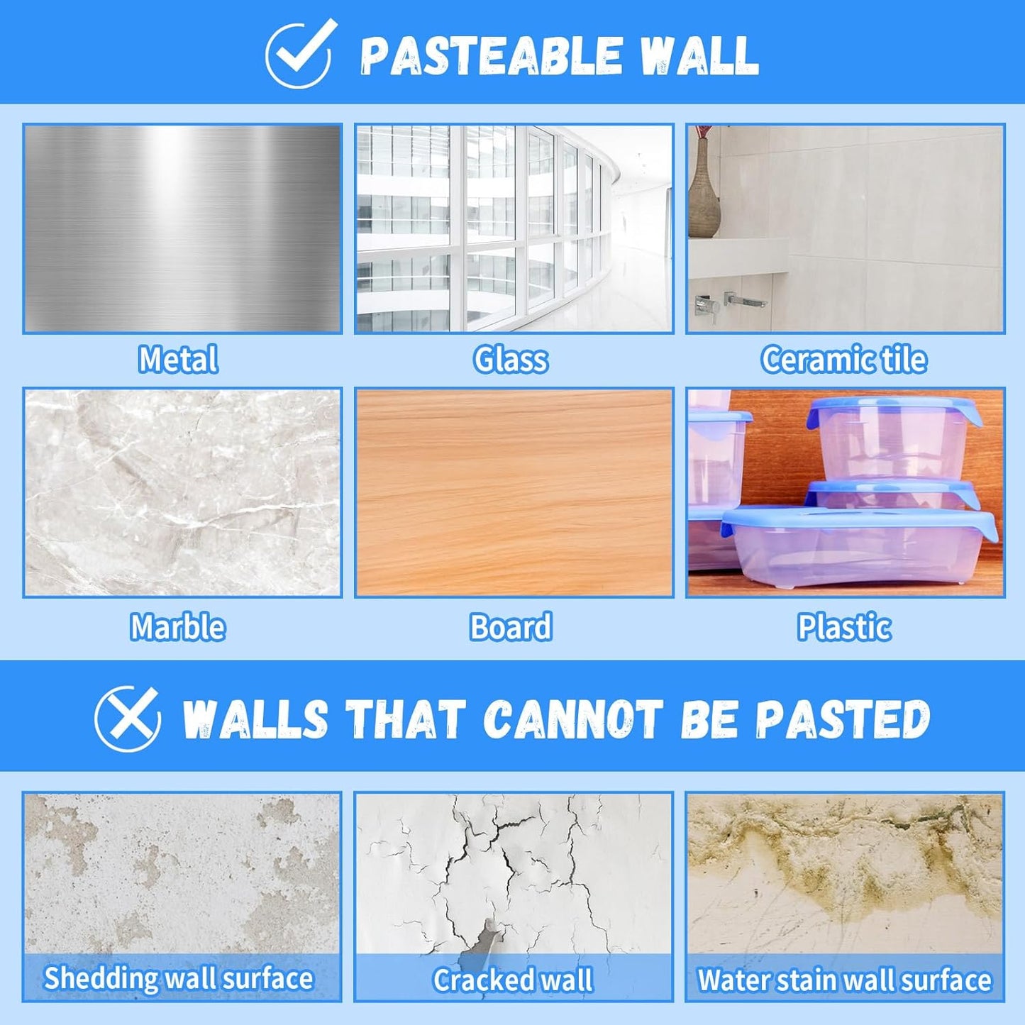 UPINS Double Sided Foam Tape, 60 Pcs Double Sided Tape Heavy Duty Strong Adhesive Double Sided Mounting Tape for Walls Picture Poster Crafts Black (Round, Square & Rectangle)