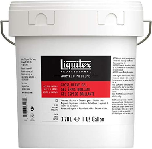 Liquitex Professional Gloss Heavy Gel Medium, 3.78L (128-oz)