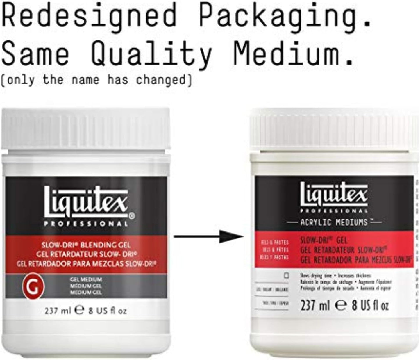 Liquitex Professional Slow-Dri Gel, 237ml (8-oz)