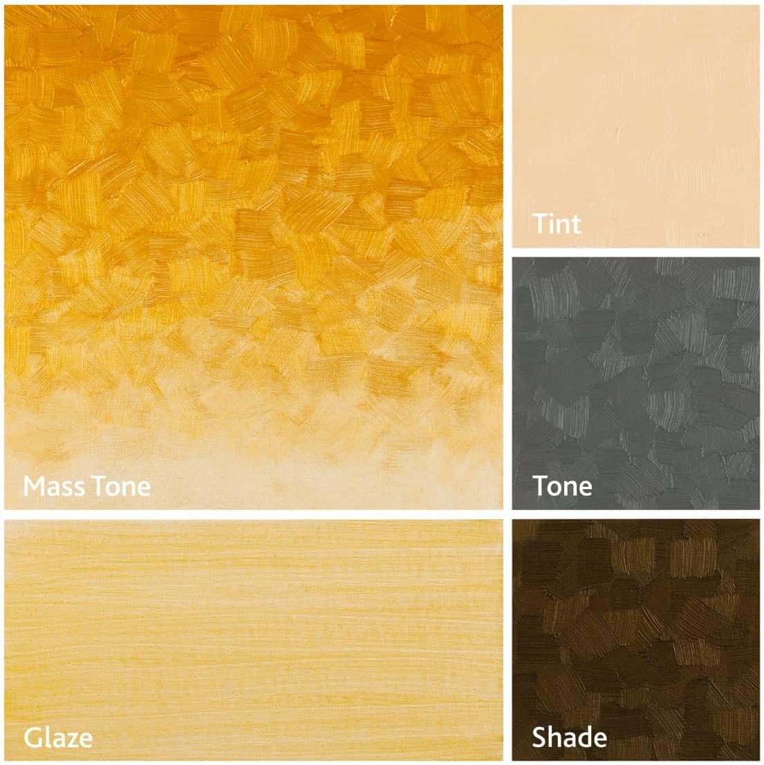 Tusc & Pine Artist Oil Paint - Gold Pearlescent, 40 ml, Non-Yellowing, Rich & Creamy Consistency, Maximum Pigment Load, Small Batch Milled Oil Paints Made in the USA for Professional Artists