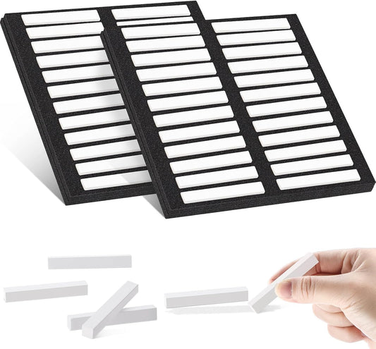 48 Pcs Soft Chalk Pastels Set Soft Pastel for Artists Square Sketch Chalk Non-toxic Artist Pastel Sticks for Professional Artists Students and Art Lovers(White)