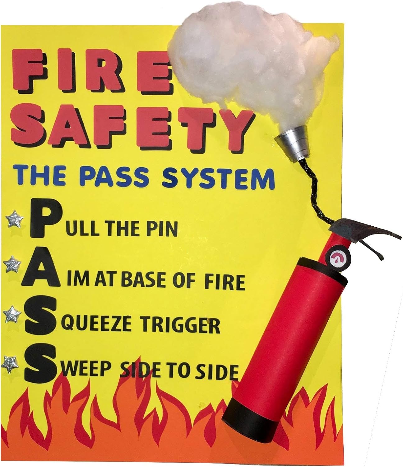 ArtSkills Poster Letters 4” Paper Letters for Poster Board Projects, Classroom Bulletin Boards, Sign Making Supplies,Classic Primary, 190 Pieces (Pack of 6)