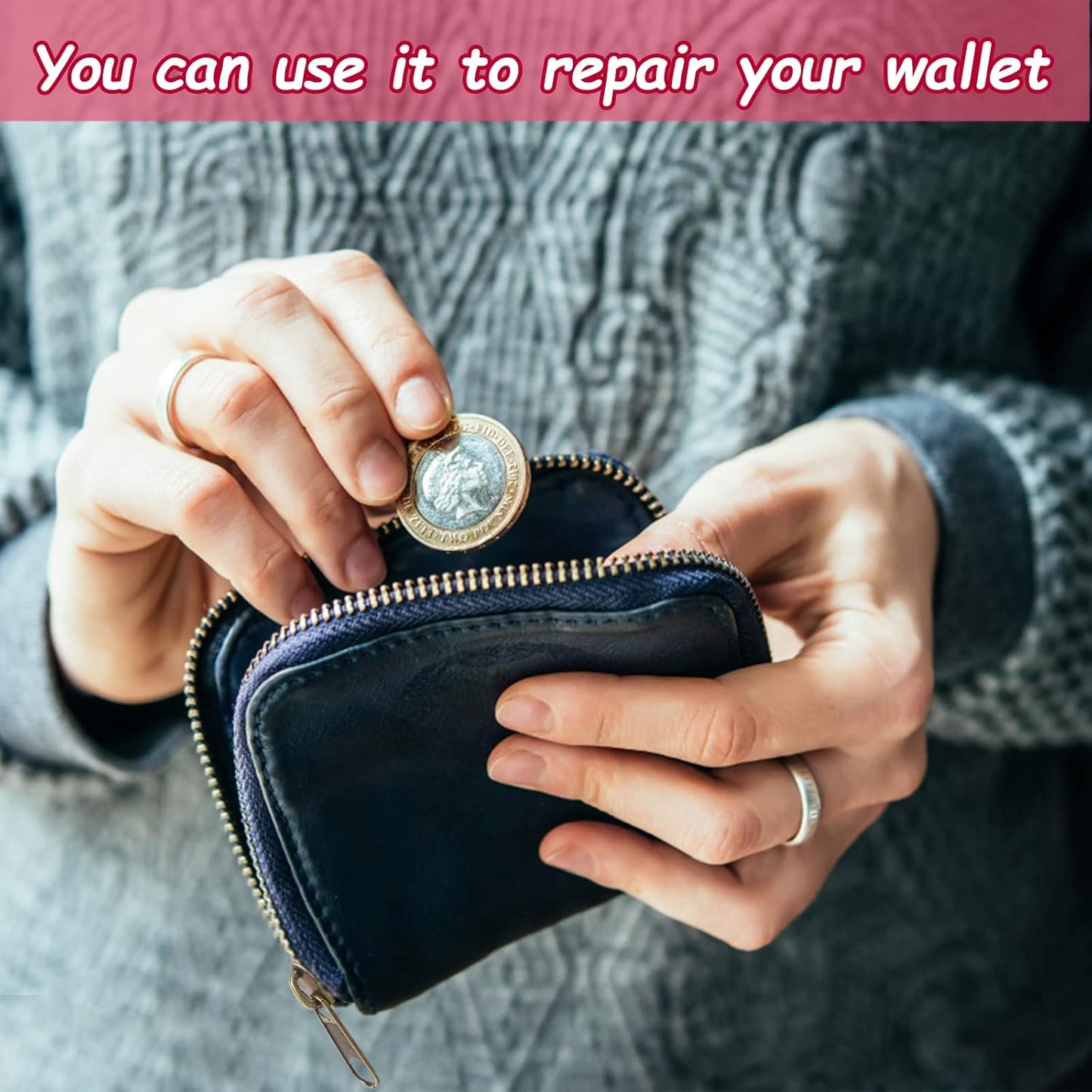 275 Pcs Zipper Repair Kit - Replacement Zipper Pulls & Sliders Set with Install Pliers for Jackets, Coats, Sleeping Bags, Backpacks