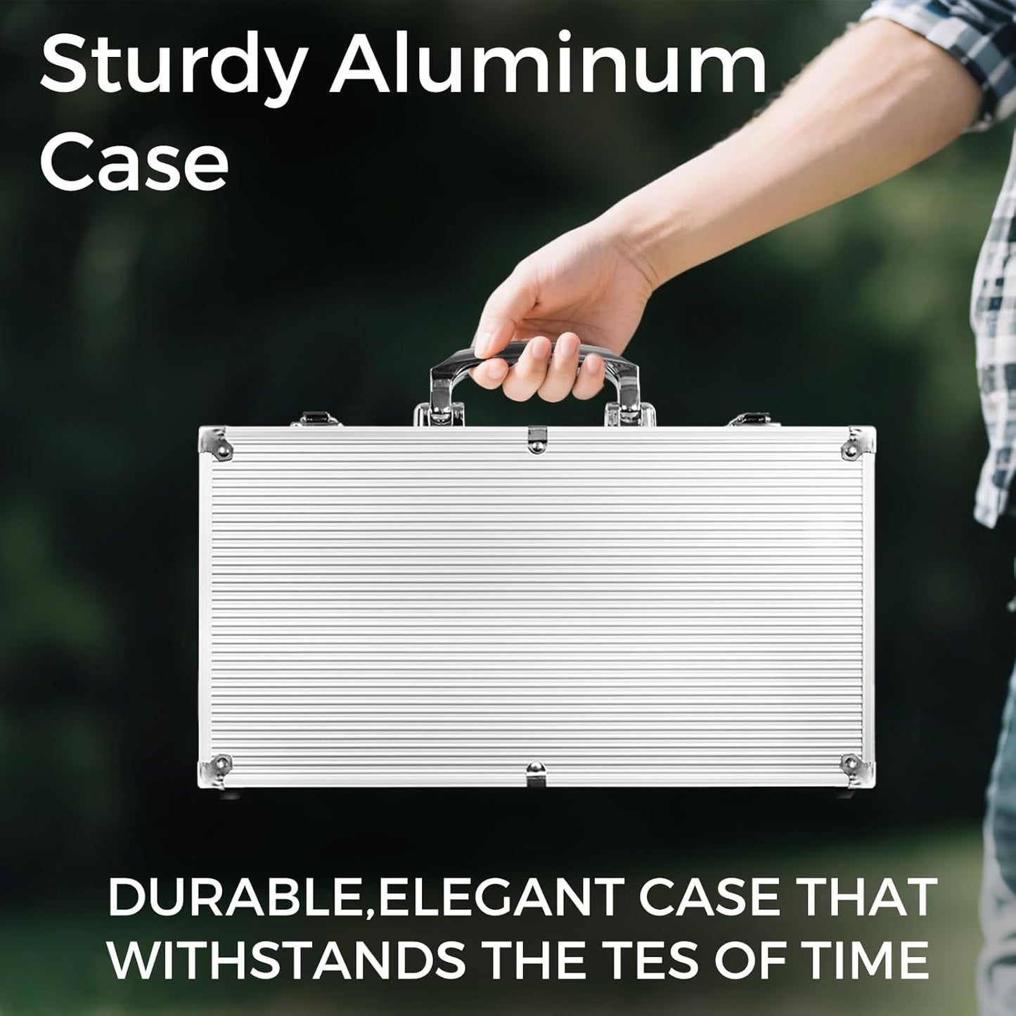 Clay Poker Set with Numbered Chips 300-pcs for Card Board Game, 14g Weight with Playing Cards for Texas Hold'em, Blackjack Gambling, Late Night Poker Games