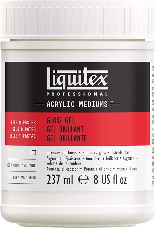 Liquitex Professional Gloss Gel Medium, 237ml (8-oz)