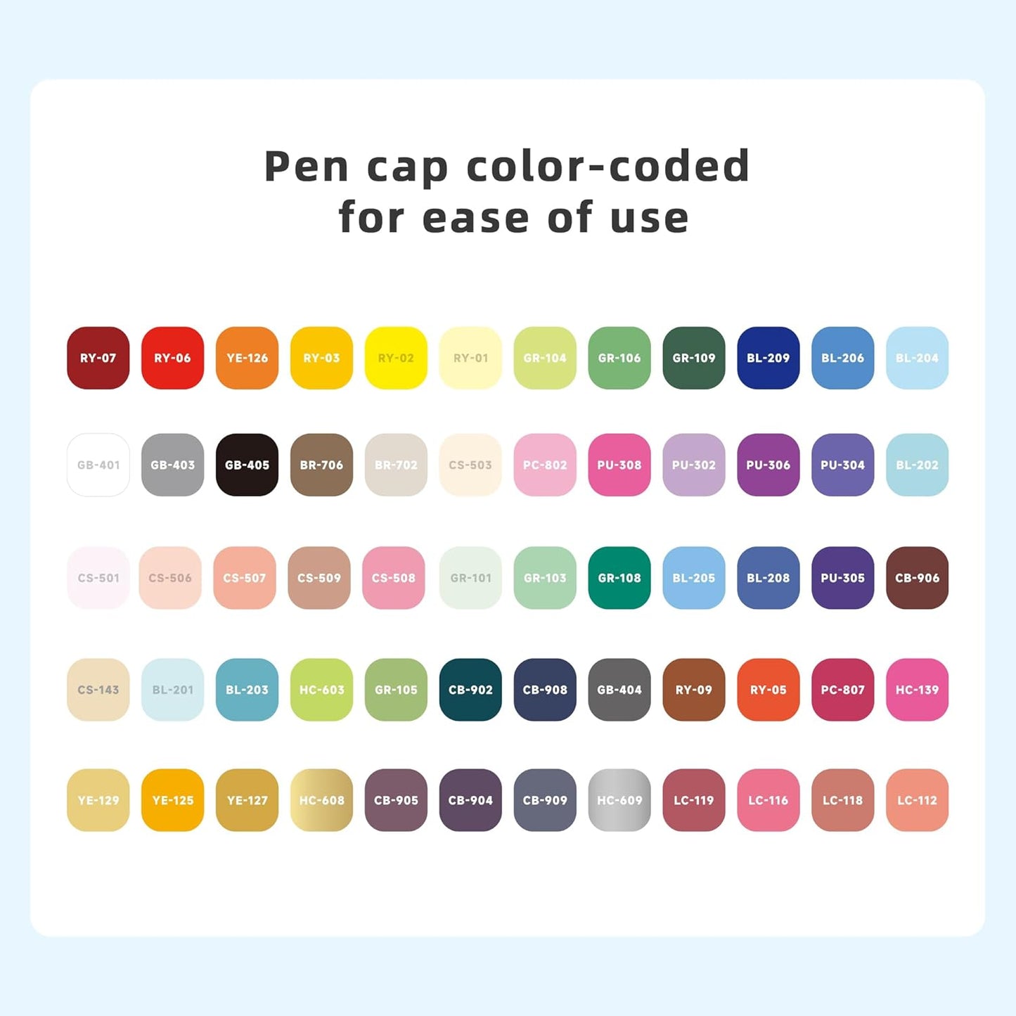 60 Colors Acrylic Paint Markers Pens Set, Soft Brush Tip Markers with Fast Drying & No-Bleed Ink, Acrylic Paint Pens for Rock, Wood, Egg, Ceramic, Fabric Painting, Art Supplies and DIY Crafts