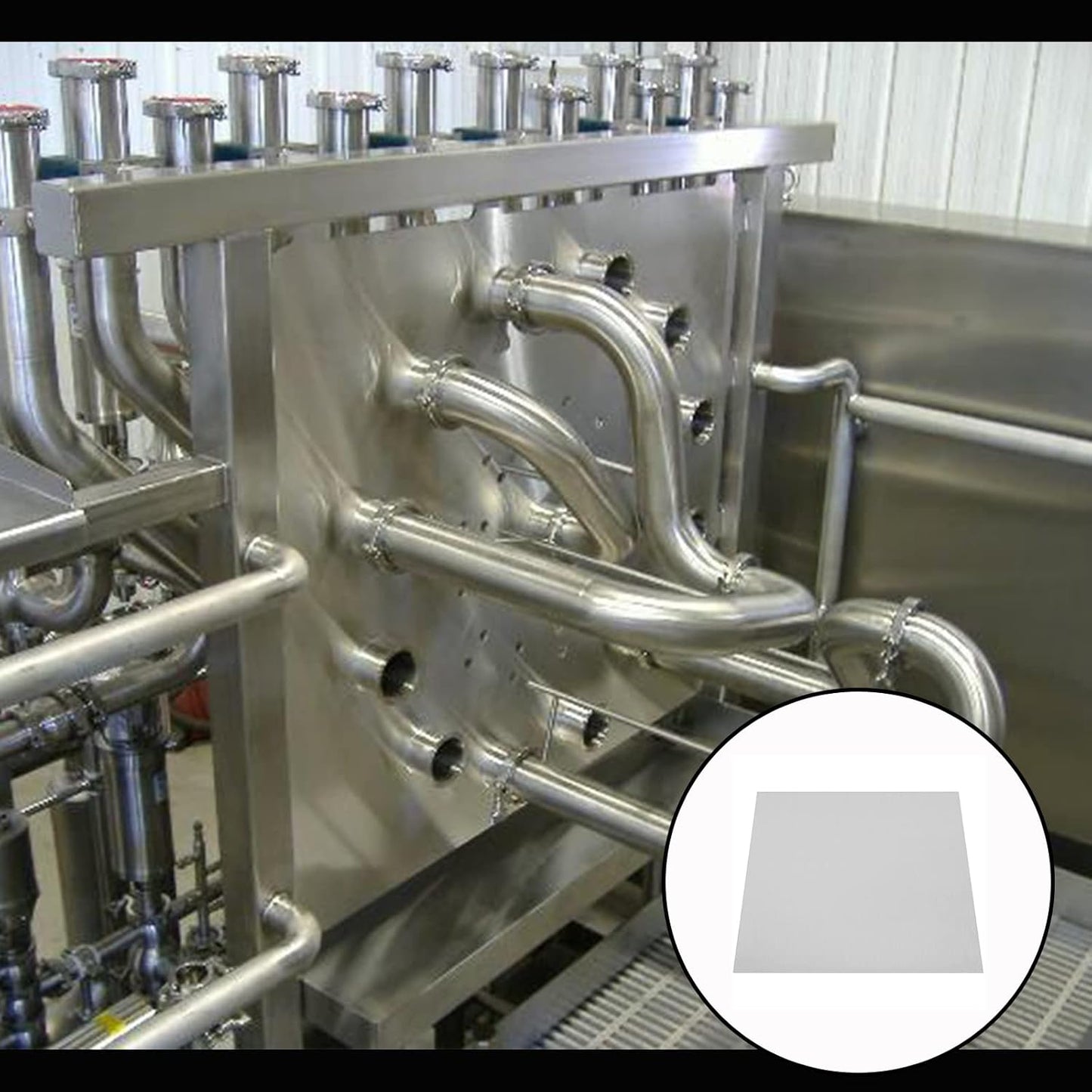 304 Stainless Steel Sheets Metal 12" x 12" x 1/32"(0.0315”) Inch 304 Stainless Steel Plates 20 Gauge(0.8MM) Stainless Steel Shim Stock Plates Metal Sheets for Crafting, Stovetop, Snow Frosted Surface