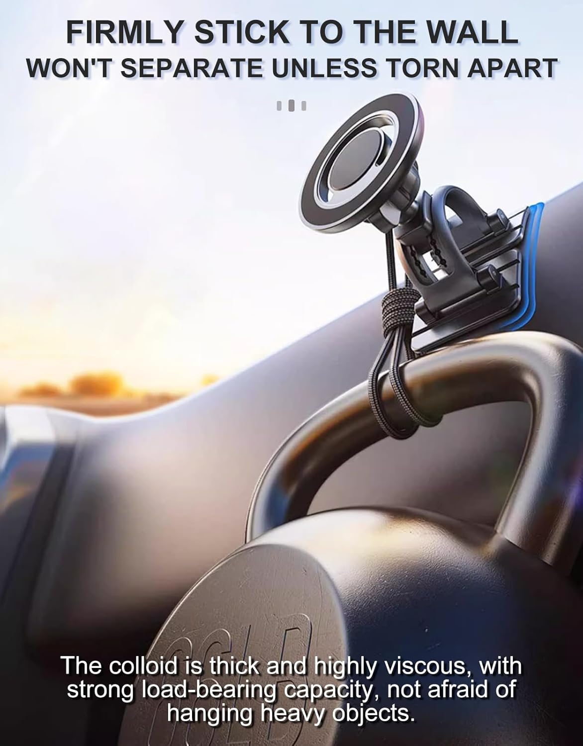 Strongest Double Sided Tape,Waterproof Heavy Duty Mounting Tape Made of 3M PE, Length 29.5 Ft (Width 1.18in & 0.59in), White Strong Adhesive Foam Tape for Walls Decor Picture Strips