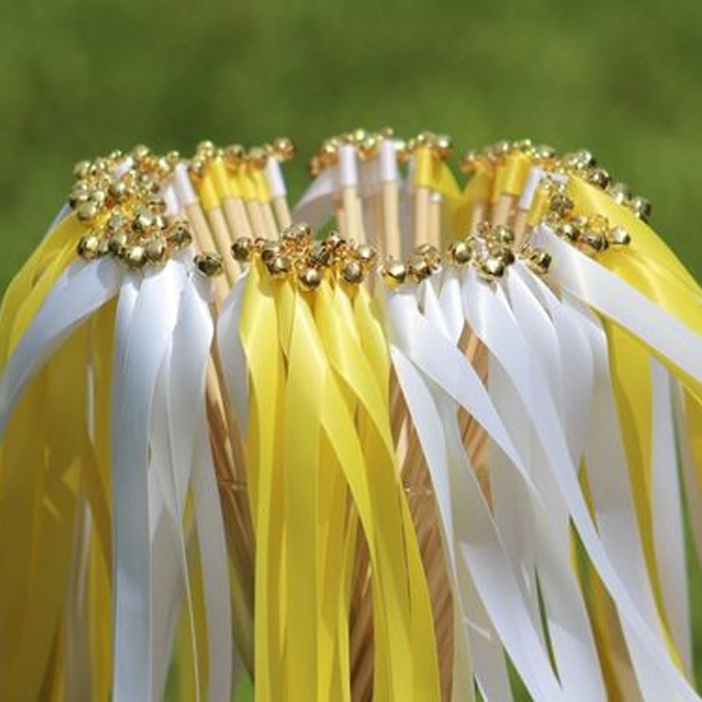 1/8" X 100 Yards Maize Yellow Satin Thin Ribbon Solid Color Double Faced Ribbons Perfect for Crafts Wedding Decor Bow Making Arts Sewing and More