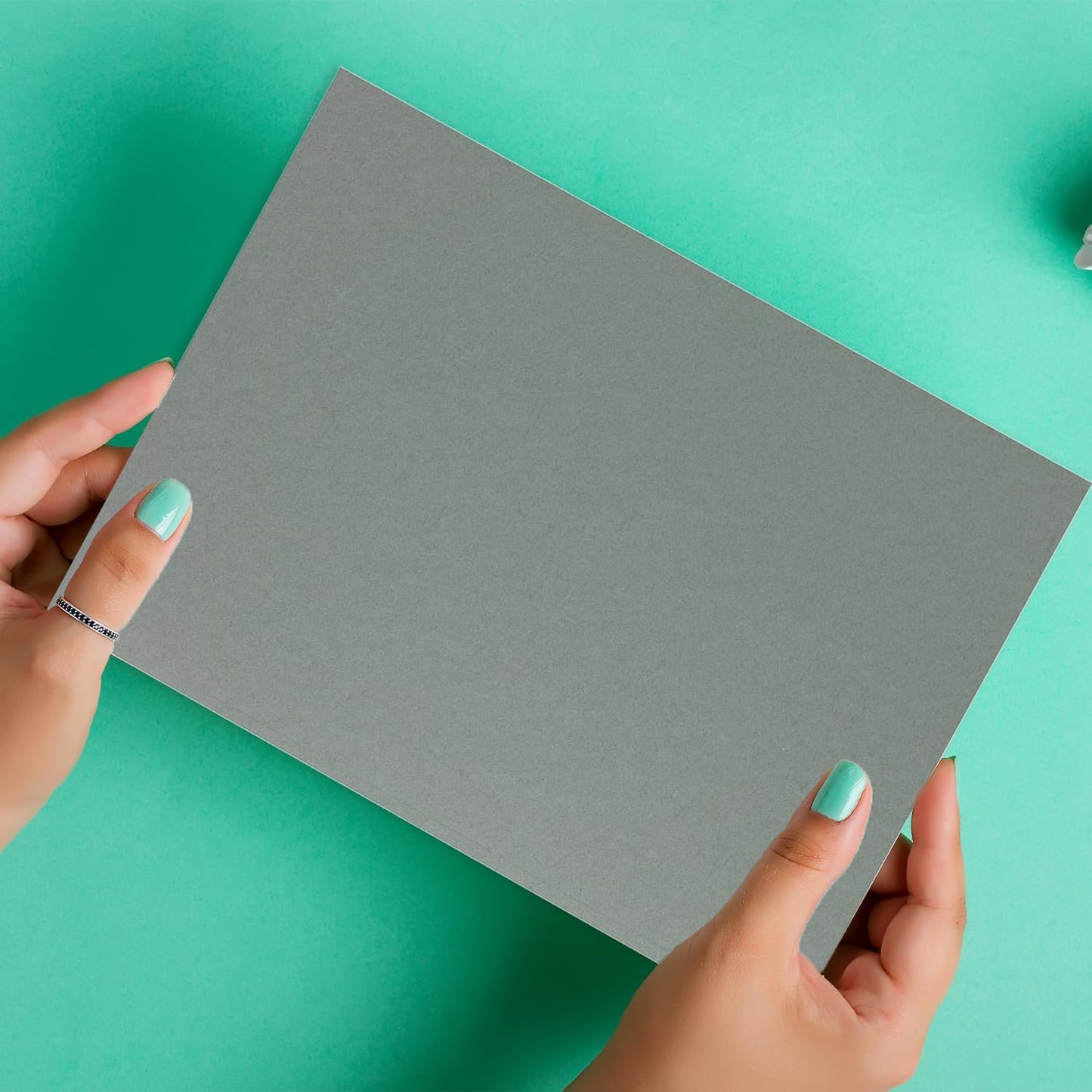 PA Paper Accents Stash Builder Cardstock 8.5" x 11" Storm Blue, 65lb colored cardstock paper for card making, scrapbooking, printing, quilling and crafts, 25 piece pack