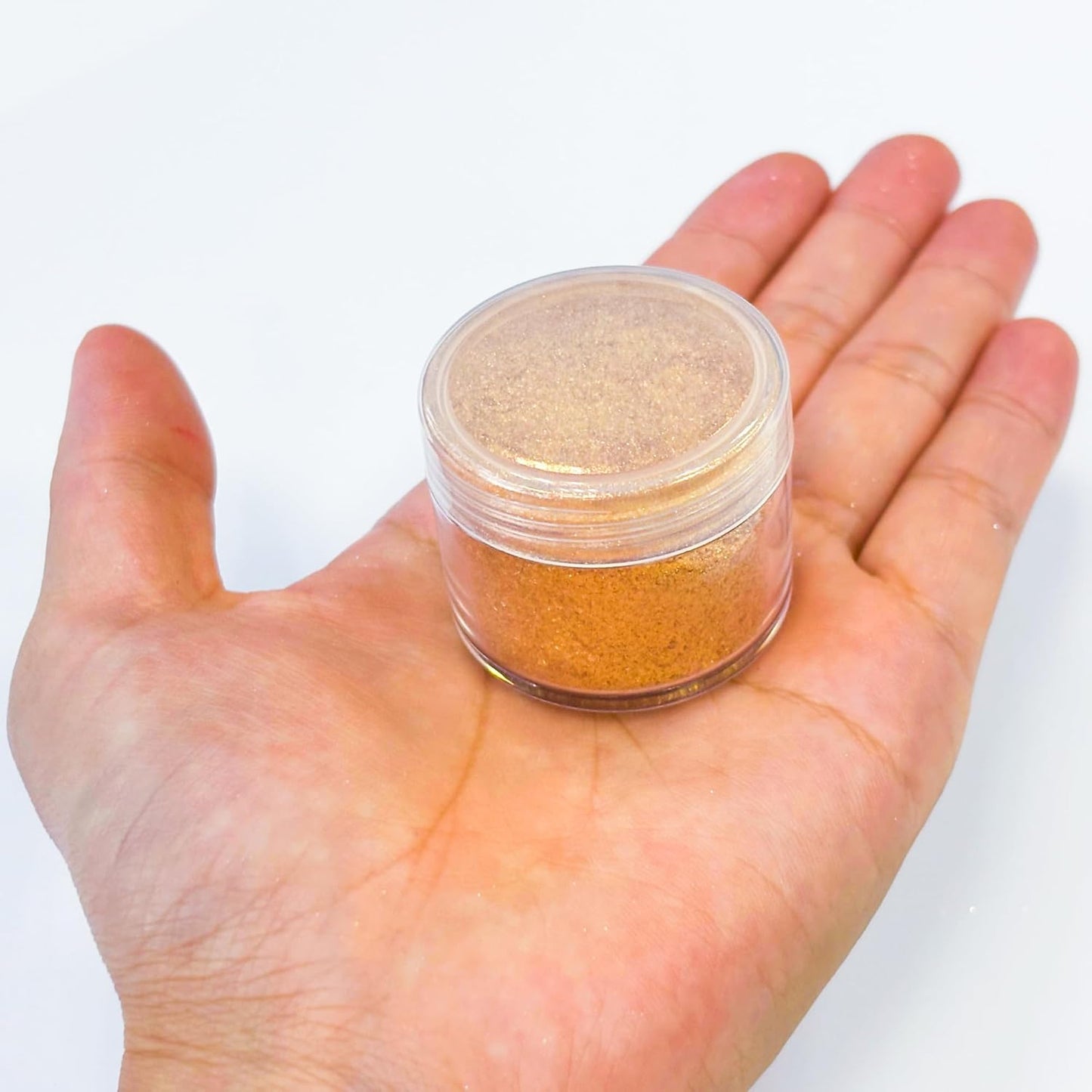 Premium Diamond Mica Powder Pigment- for Epoxy, Resin, Soap, Paint, Woodworking, Acrylic Pouring, Bath Bombs, Fishing Lures - DIY Arts and Crafts Additive (Glaring Red Bronze)