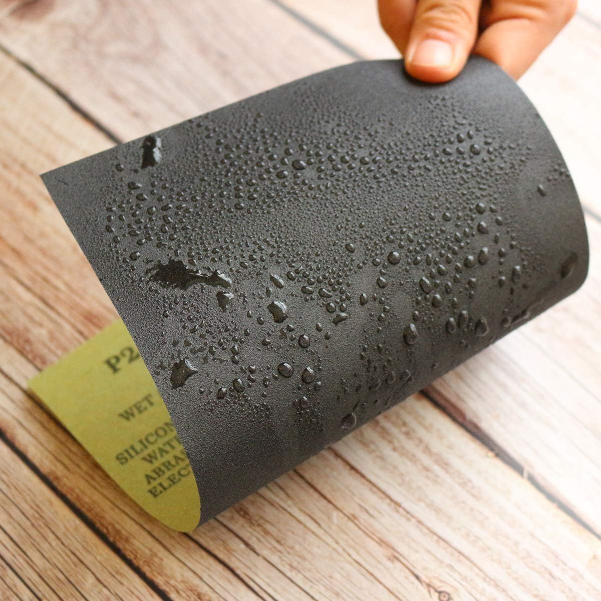 Sandpaper Sheets, 600 Grit Dry Wet Sand Paper, 9 x 11 Inch,Silicon Carbide, for Wood Furniture Finishing, Metal Sanding and Automotive Polishing,10 -Sheet