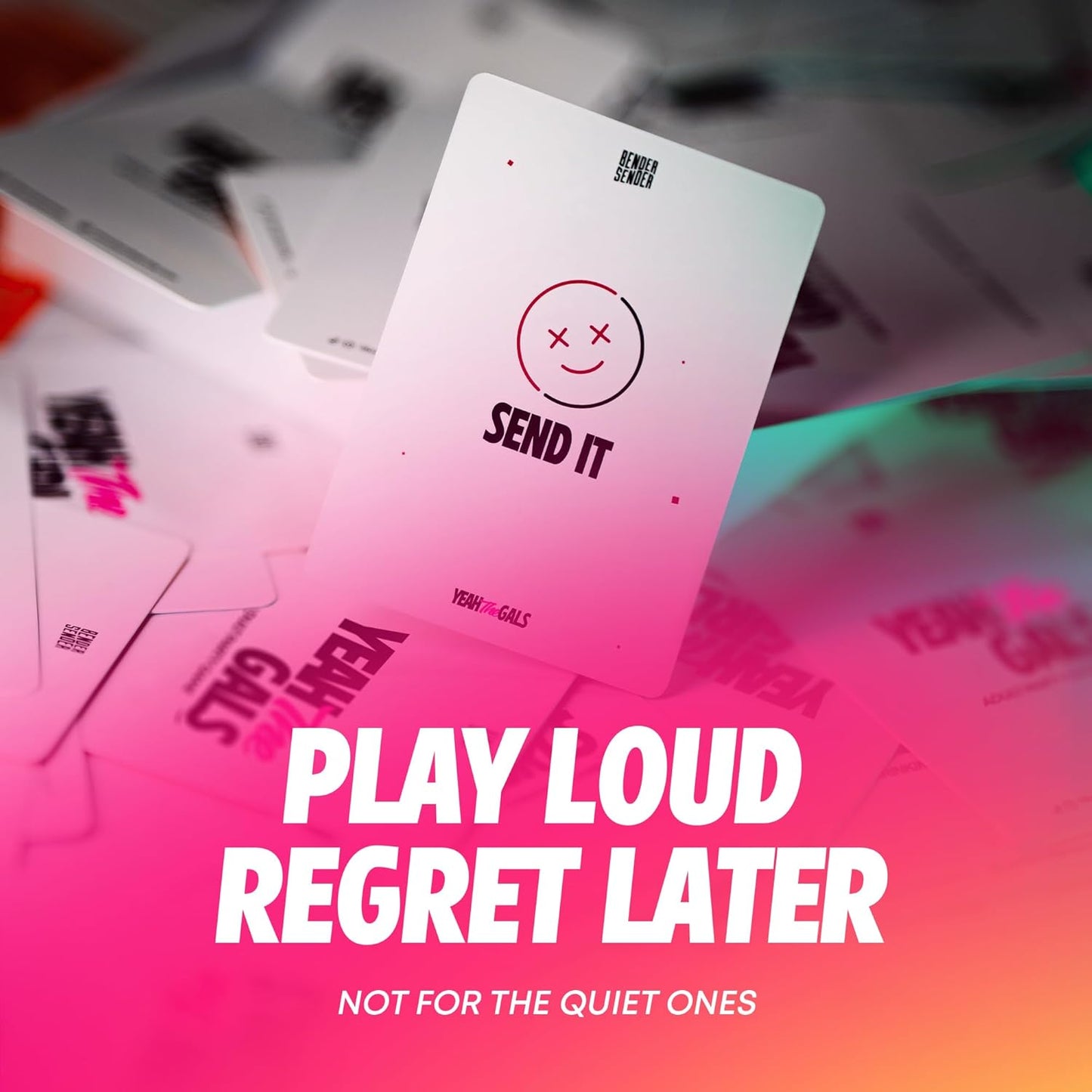 Yeah The Gals | Bachelorette Party Game & Girls Night Activity with 5 Categories | 250 Fun & Hilarious Challenges | Great for Bridal Showers, Girls Trips & Birthdays for Adults and College 21+