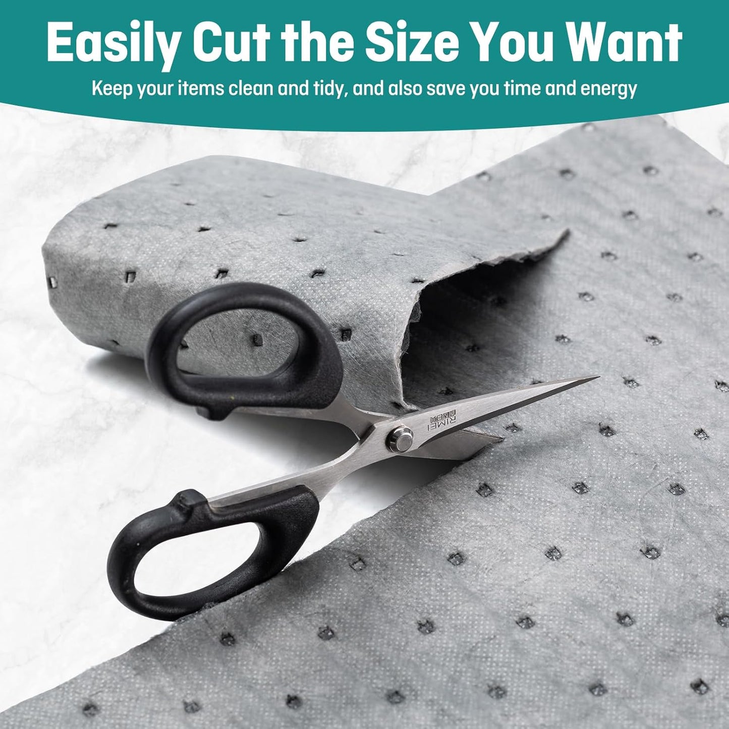 15" x 20" Heavyweight Oil and Water Absorbing Pads,Gray Absorbing Heavy Weight Oil and Water Absorbent Mat Pad 30Pads(Gray)