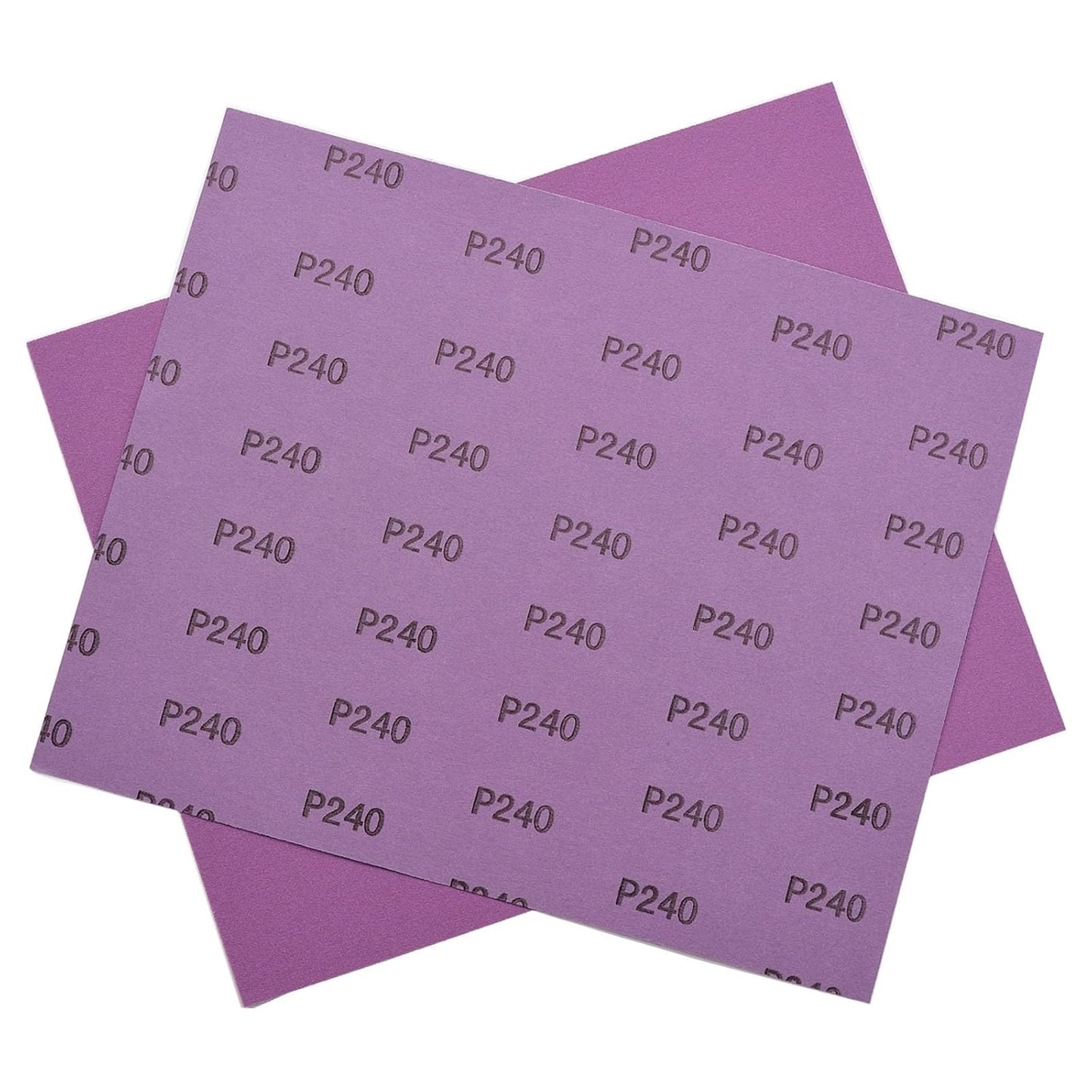 Sandpaper 240 Grit, Wet Dry Sanding Sheets 9 x 11 Inch, Advanced White Fused Alumina Abrasive Sander Paper for Wood Furniture Finishing, Metal Sanding, Automotive Polishing,12-Sheets