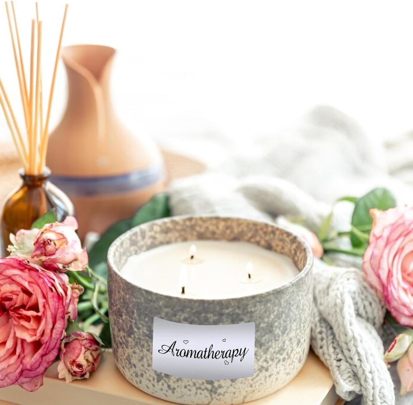 1.25" x 2.25" Silver Thermal Label Stickers,Waterproof Thermal Printer Sticker Labels for Gift Wrapping, Self-Adhesive Name Price Tag DIY Custom Logo Design (500 pcs,Silver)