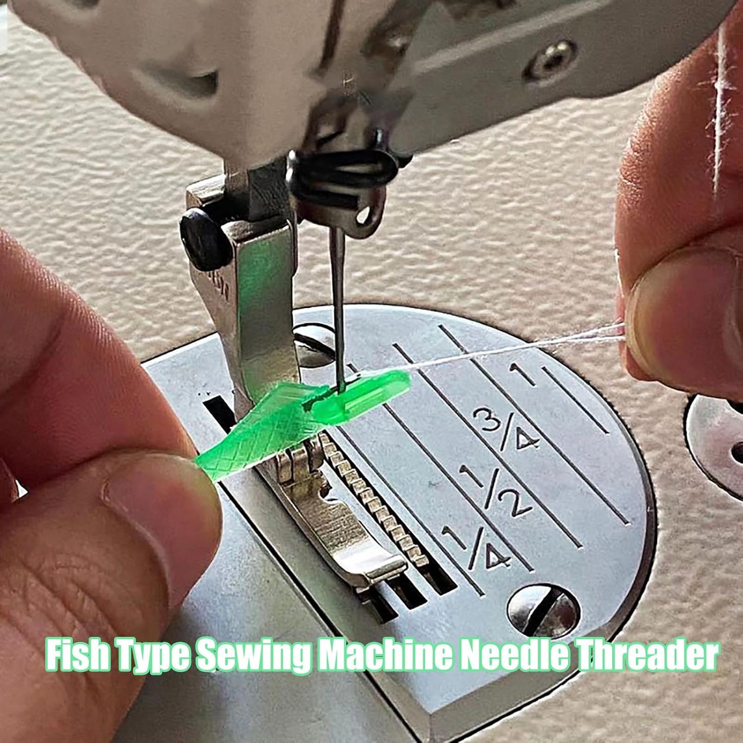 Fish Mouth Sewing Machine Needle Threader - 2025 New Automatic Tool, Quick & Easy Loop Threader for Enhanced Sewing Efficiency & Precision (10)
