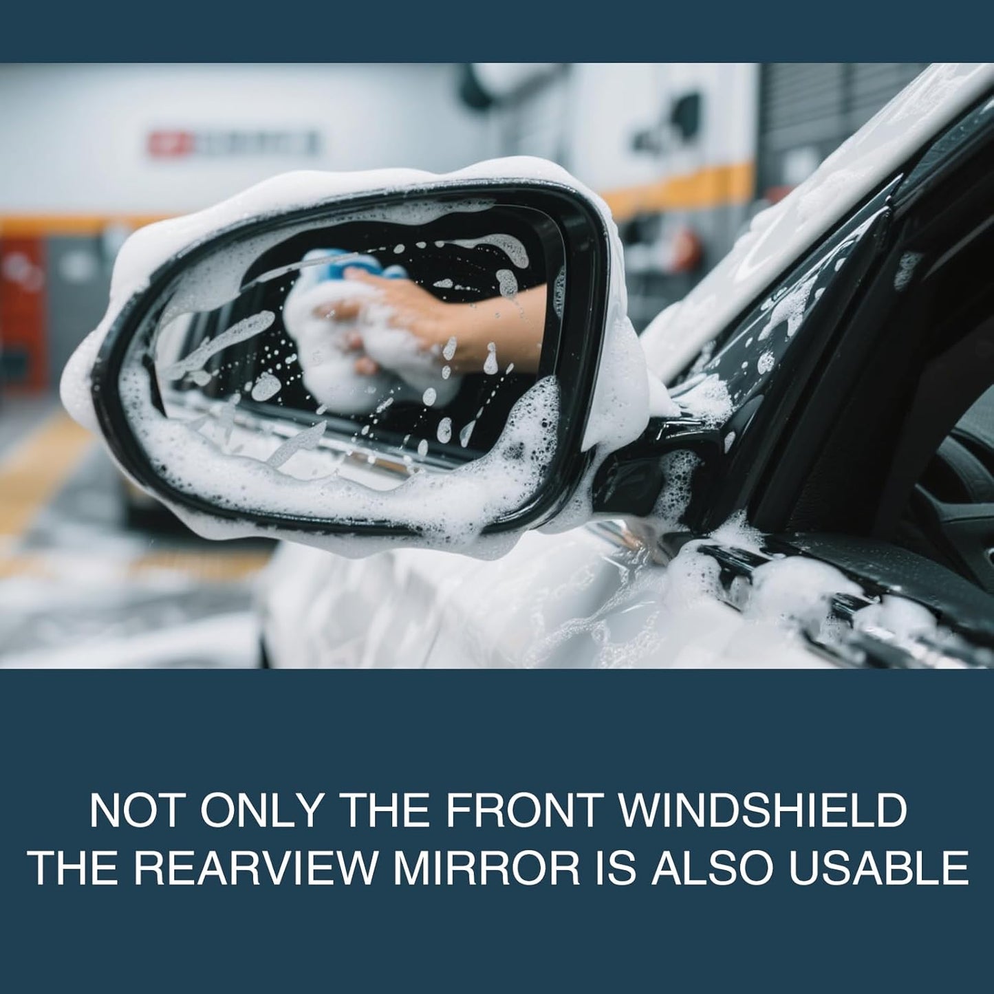 Glass Polish 50ml Cerium Oxide Glass Polishing Solution for Removing Oil Film, Water Spots, Eddies, Glass Water Stains, Wiper Marks on The Glass Surface, Restoring clearity