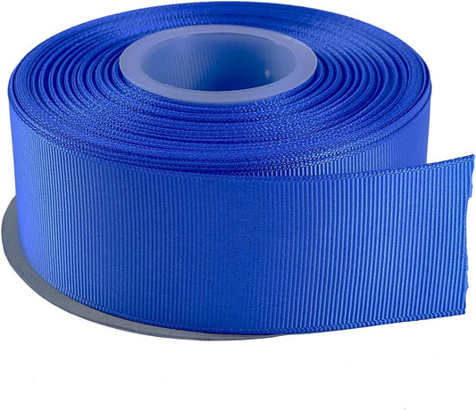 ITIsparkle 11/2" Inch Grosgrain Ribbon 25 Yards-Roll Set for Gift Wrapping Cake Decoration Party Favor Hair Braids Hair Bow Baby Shower Decoration Floral Arrangement Craft Supplies, Royal Ribbon