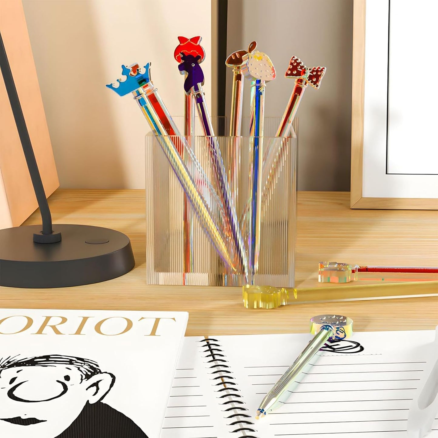 Pen Resin Molds, 12 PCS Ballpoint Pen Silicone Molds with 100 PCS Ballpoint Refill Pens for DIY Pen Craft Making