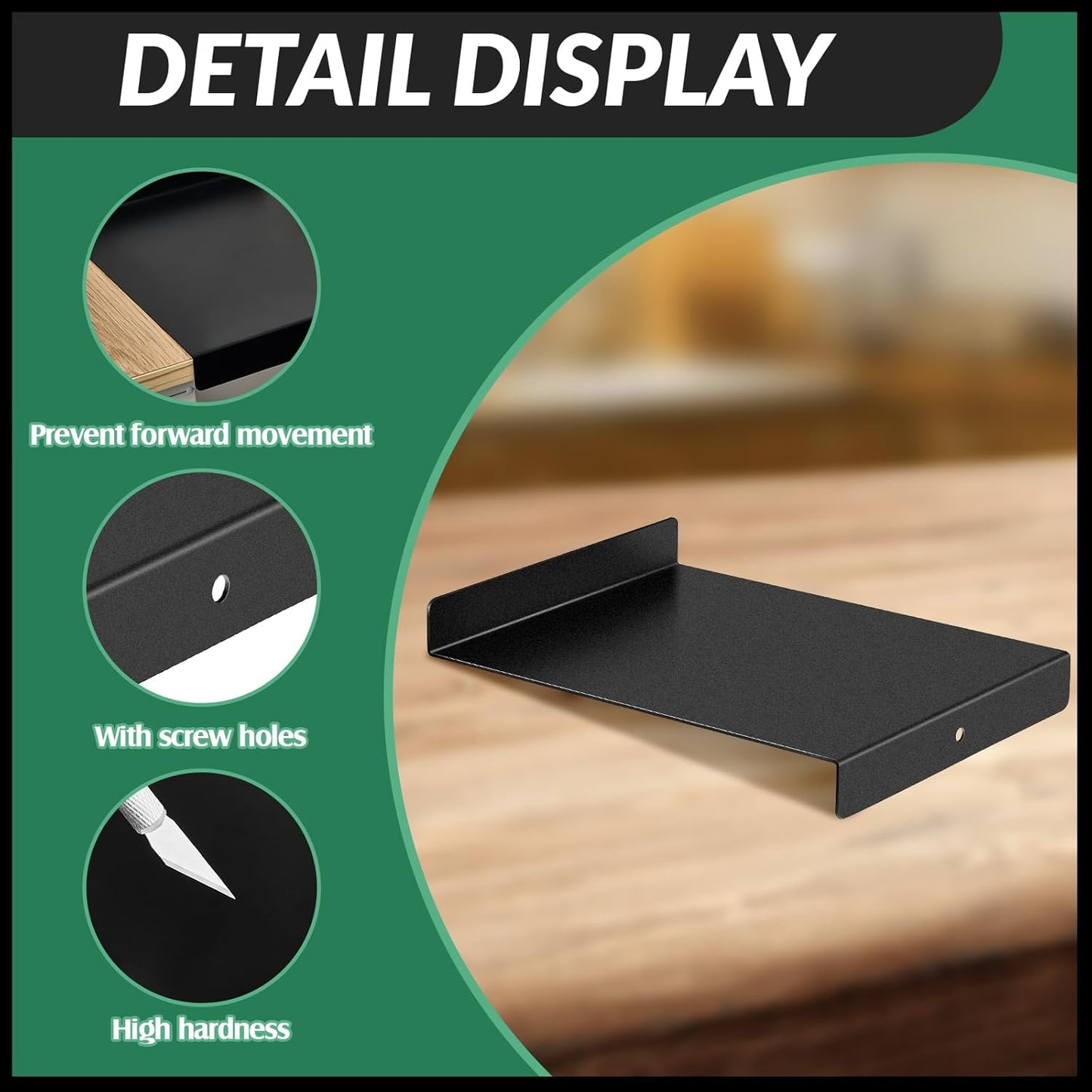 Suzile Bench Hook Metal Inking Plate Linoleum Printmaking Block Stop Ink Plate Printing Supplies Linocut Carving Tools for Block Printing Wood Carving, 9 x 7 x 1 Inches(2 Pcs)