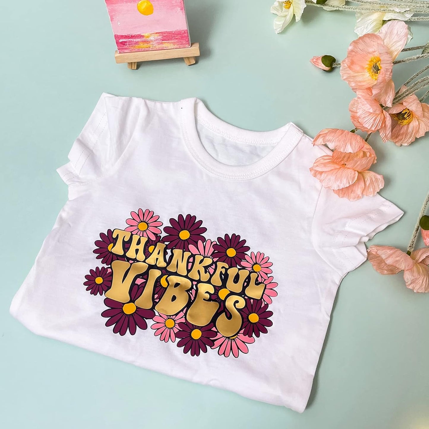 VINYL FROG Heat Transfer Vinyl Roll HTV Vinyl - 12" x12ft Gold Iron on Vinyl for T-Shirts, Heat Press Vinyl for DIY Craft Designs (Gold)