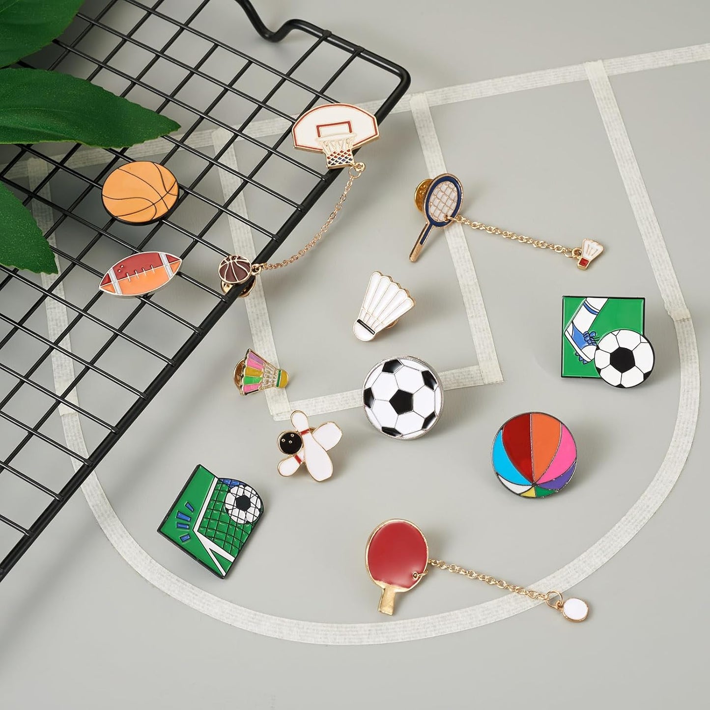 Mixed Enamel Pins for Backpacks, Beadthoven Cute Enamel Brooch Pins Set, Funny Backpack Pins, Aesthetic Lapel Badge Pins Bulk for DIY Clothes Accessories Holiday Gifts