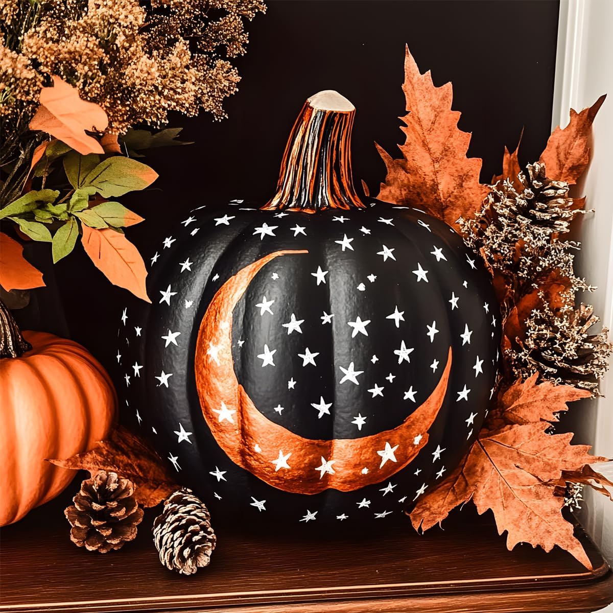 AUREUO Metallic Acrylic Paint Set - 8 Essential Colors 0.71 Fl Oz / 21ml Tubes Gold Silver Art Paints for Crafts Decor Rich Pigments Non-toxic Painting Supplies for Artists