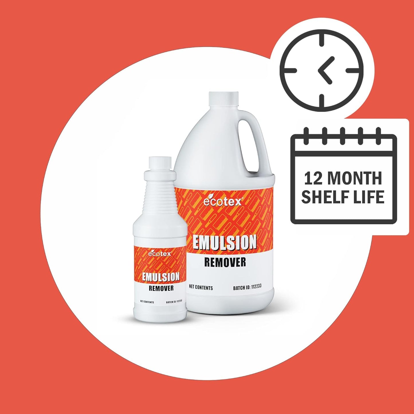 Screen Print Direct Ecotex® Screen Printing Emulsion Remover (Pint - 16oz.) - Diazo Photo Emulsion Cleaner for Silk Screens and Stencil Remover