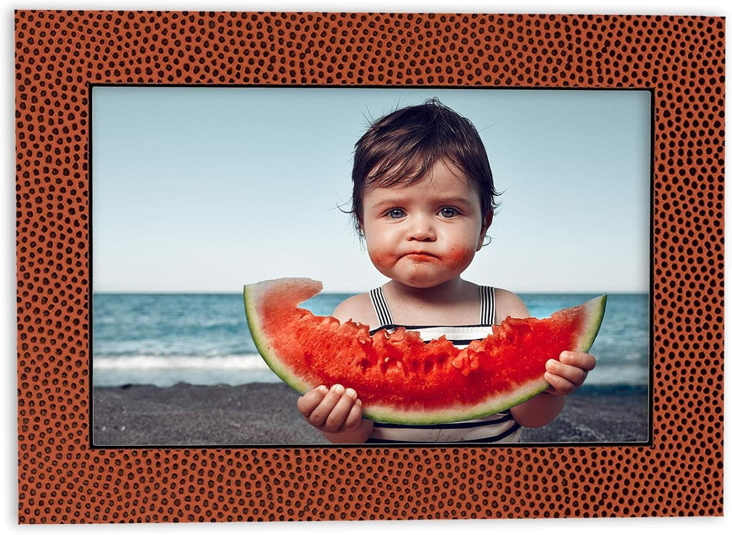 8x10 Mat Bevel Cut for 5x8 Photos - Acid Free Football Texture Precut Matboard - For Pictures, Photos, Framing - 4-ply Thickness