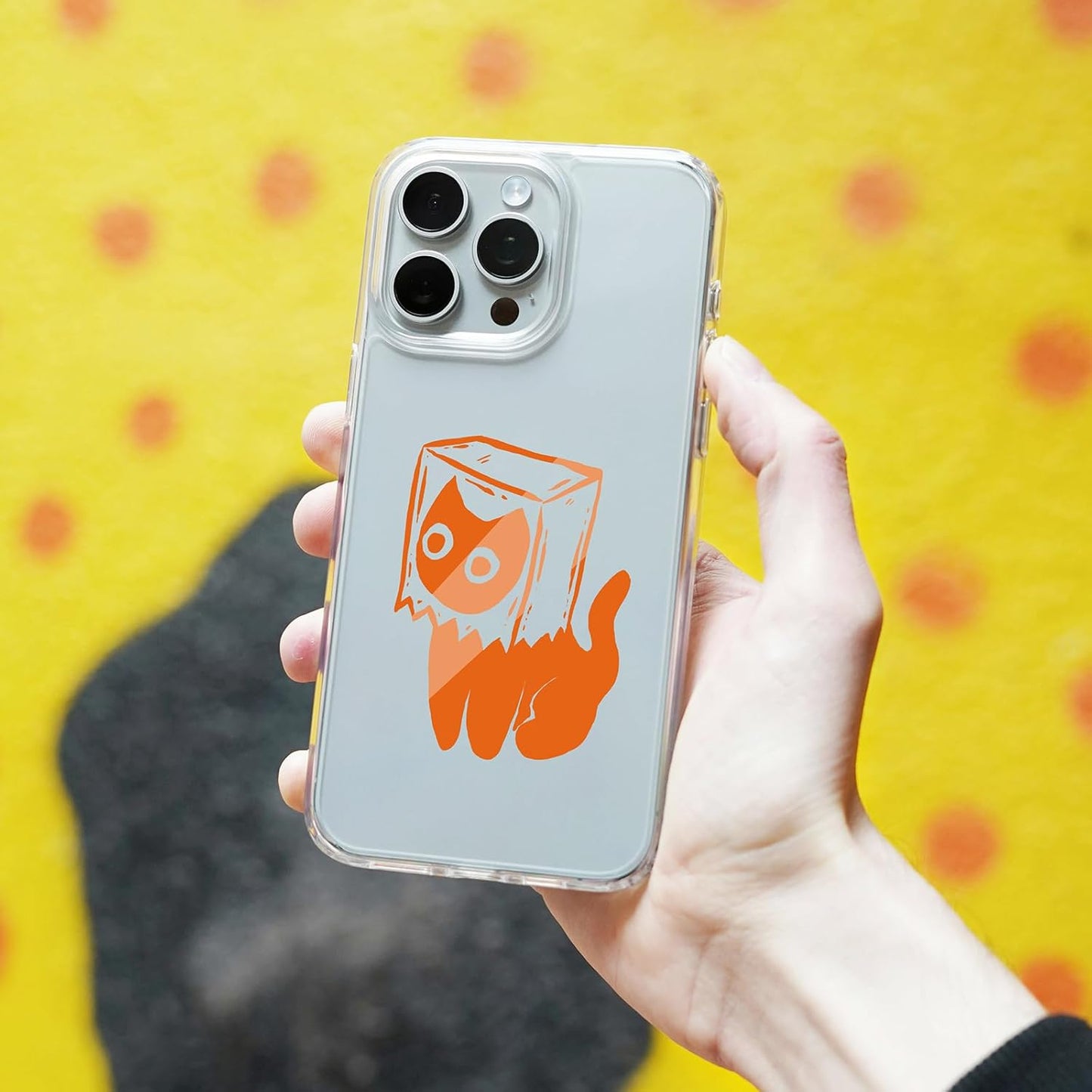 Ant Smart Adhesive Permanent Vinyl Compatible with Cricut Explore and Maker Series Without Cutting Mats, Create DIY Projects, Decals, Stickers & More (Orange, 13inch x 5ft)