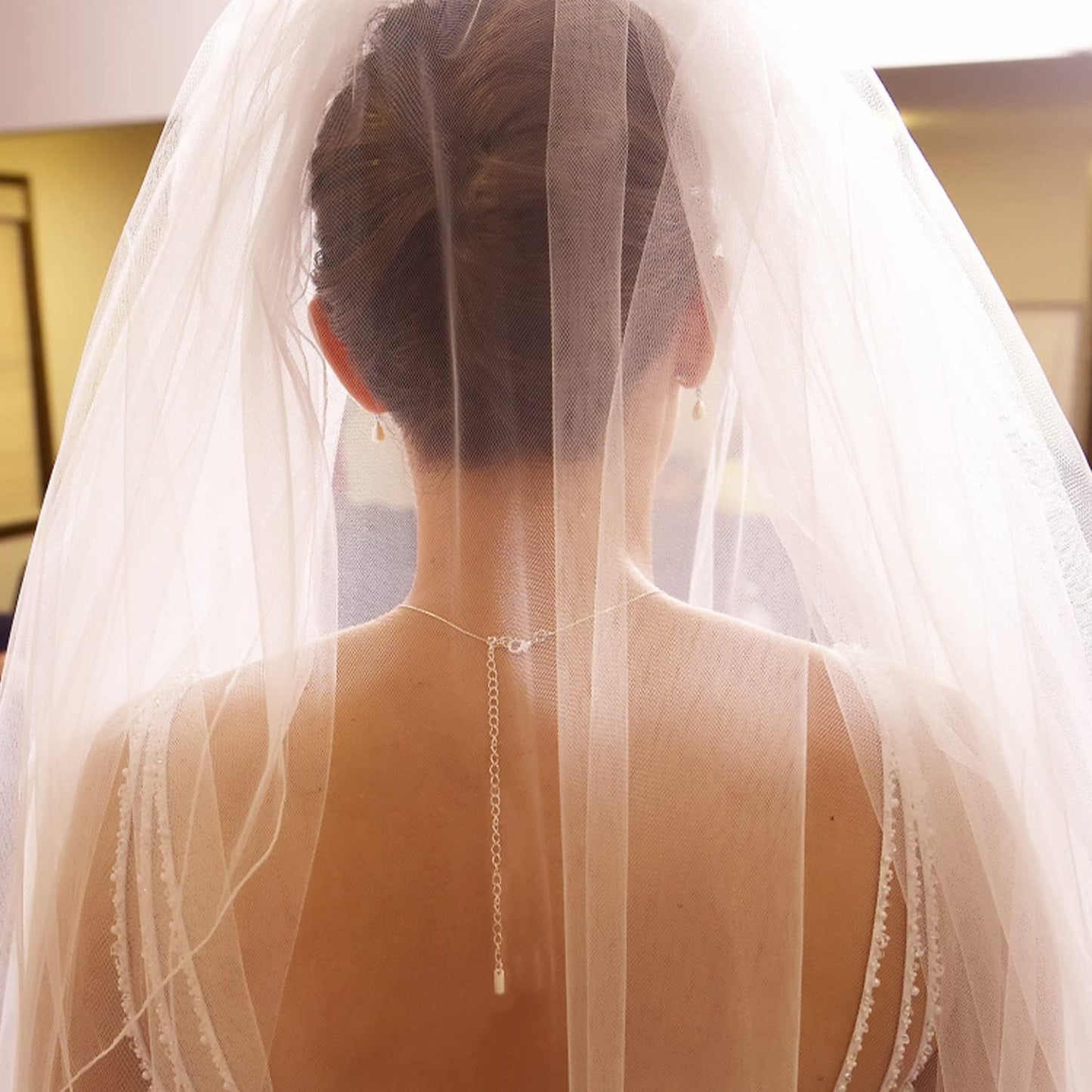 Jishi 33ft Necklace Extender Chain 3mm Silver Stainless Steel Curb Link Chain for Jewelry Making, Bracelet Necklace Extender DIY, Keychain Craft Supplies, Metal Chain Roll w/Lobster Clasps, Jump Rings