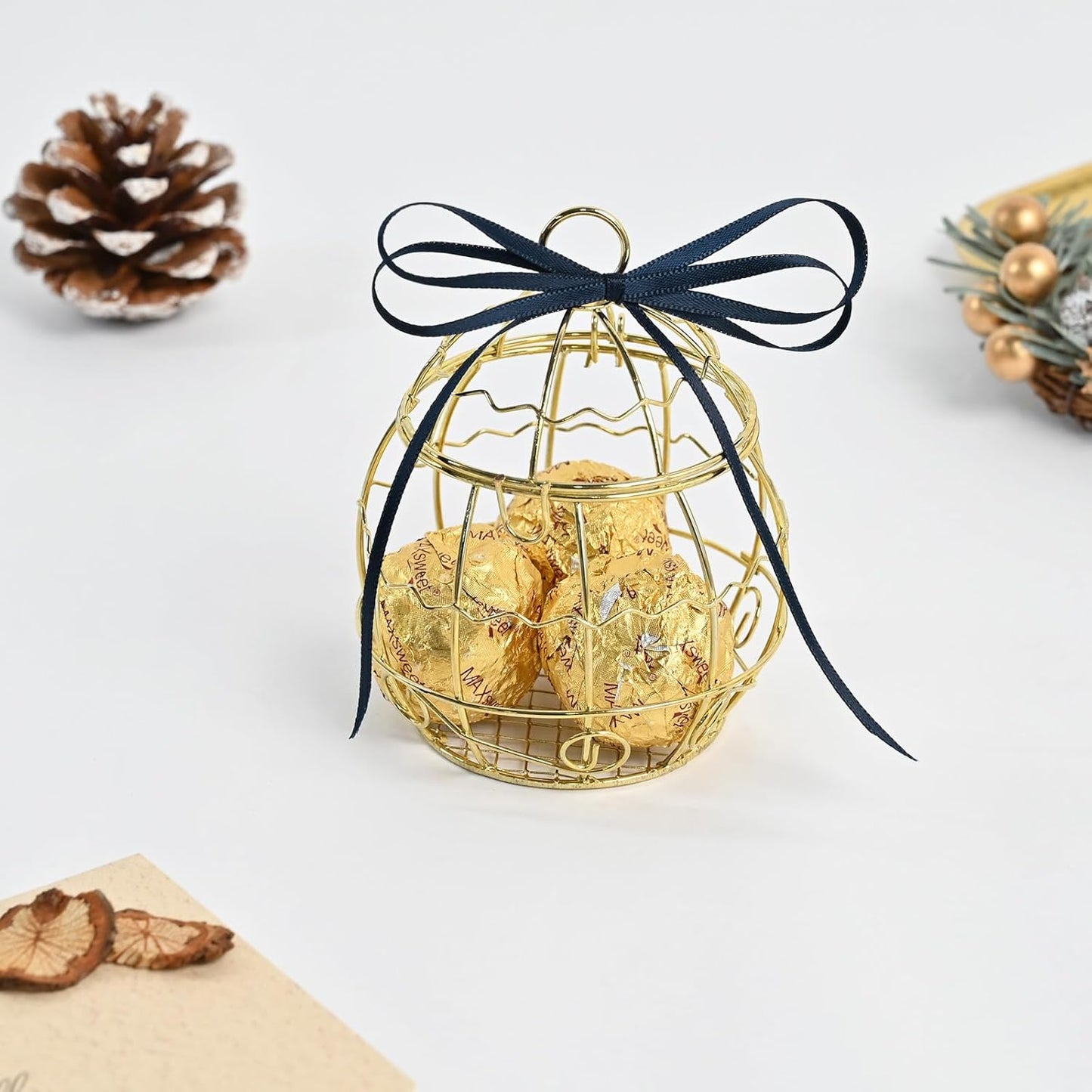 Navy Blue Satin Ribbon 1/8" X 50 Yards Solid Color Double Faced Ribbons Perfect for Crafts Wedding Decor Bow Making Arts Sewing and More