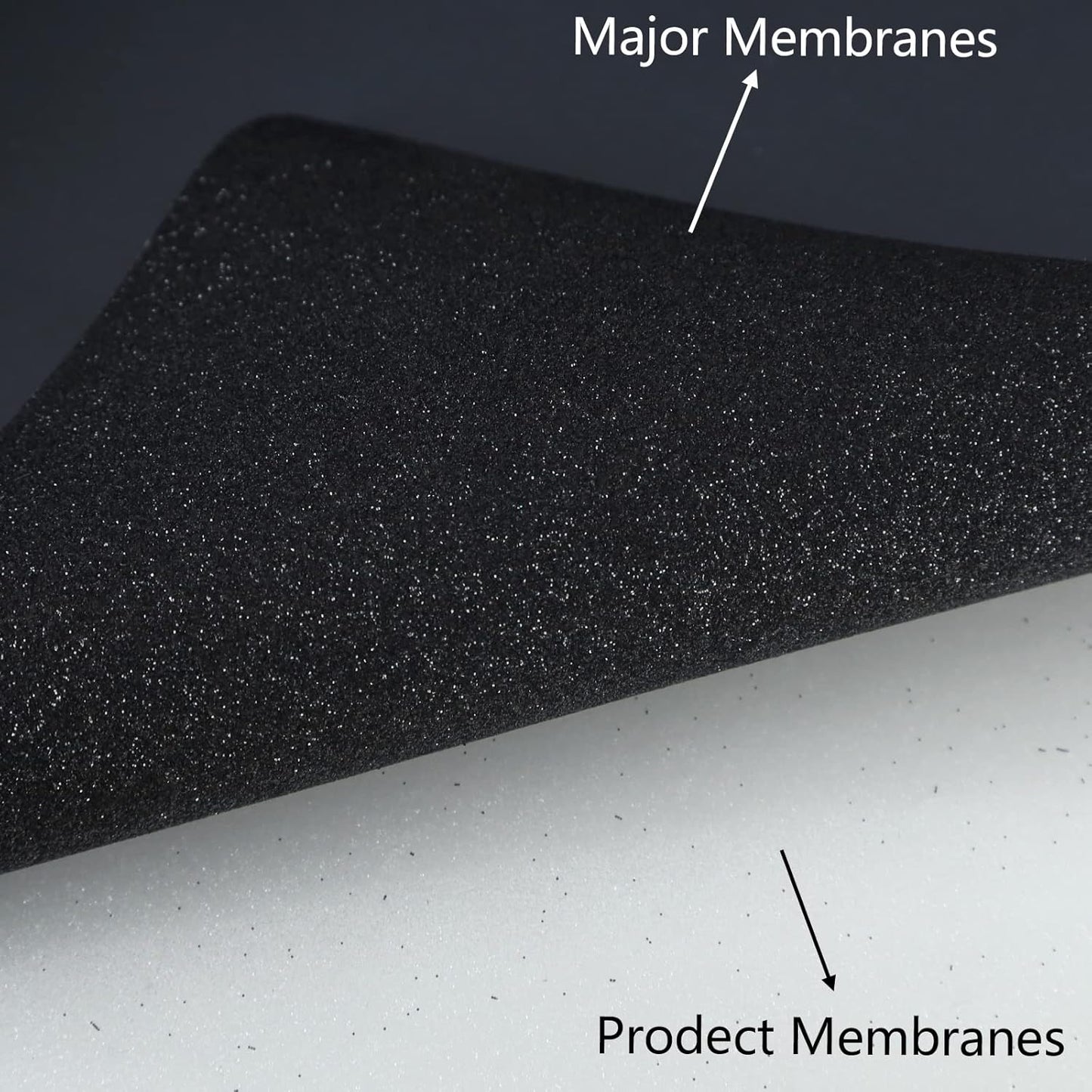 FUNKAKA Glitter Black HTV Heat Transfer Vinyl Rolls, 12" x 25ft PU Iron on Vinyl for T-Shirt Black Glitter HTV Vinyl for All Cutter Machines Easy to Cut & Weed for Heat Vinyl Design