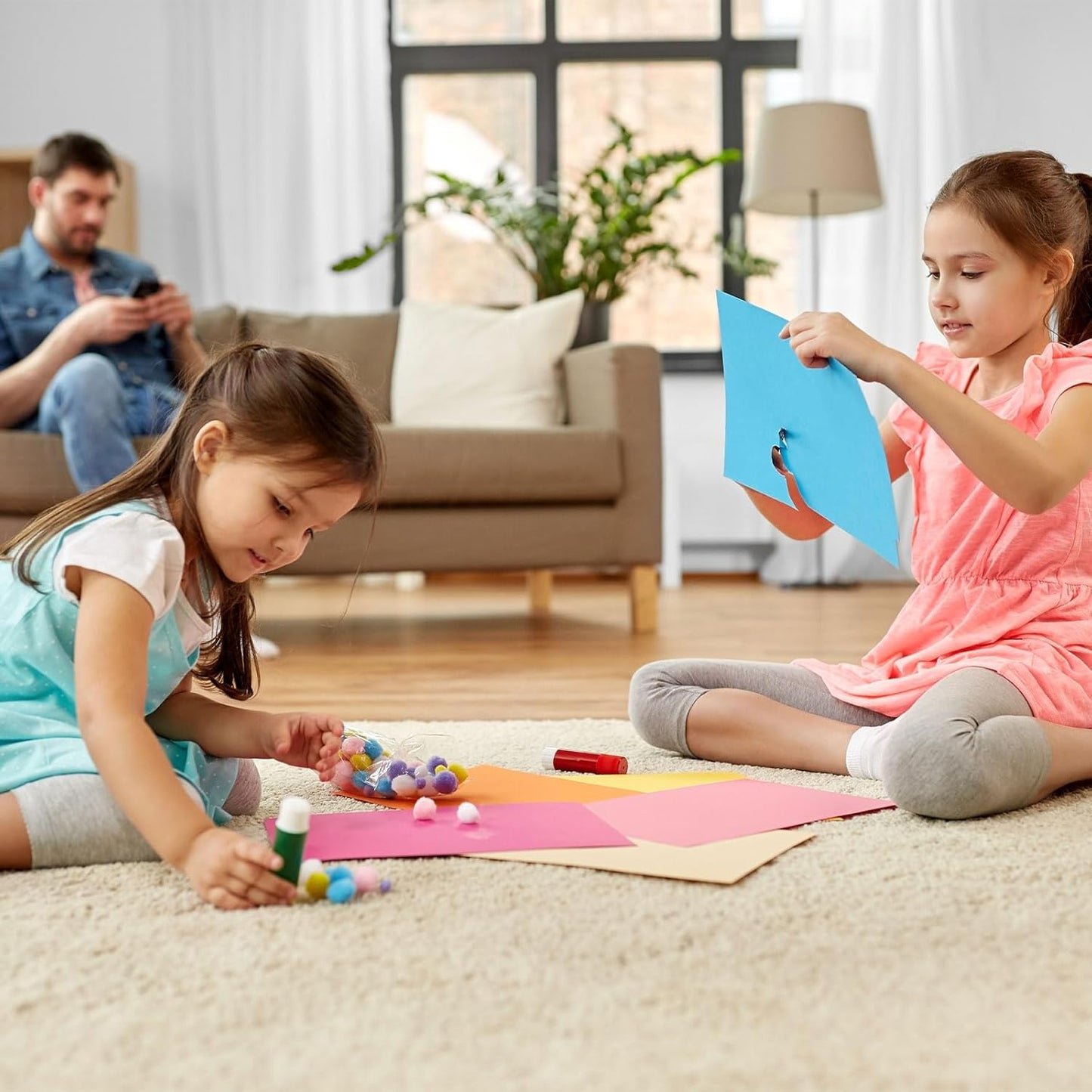 uxcell 10 Pcs Green EVA A4 Foam Sheets Crafts, 12 x 8 Inch Foam Paper for DIY Crafts Project Classroom Scrapbook Art Cards Home Office Decoration (2mm Thick)