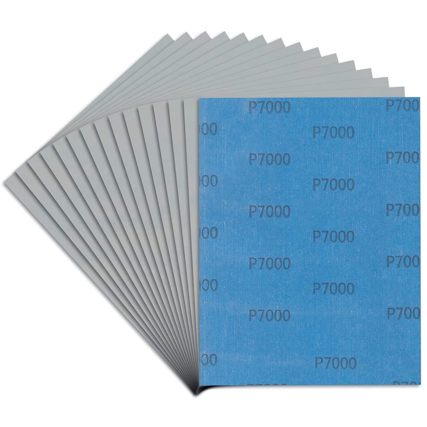 Sandpaper 7000 Grit, Wet Dry Sanding Sheets, High Performance Sand Paper for Wood Furniture Finishing, Metal Grinding, Automotive Polishing, 9 x 11 inches, 15-Sheets