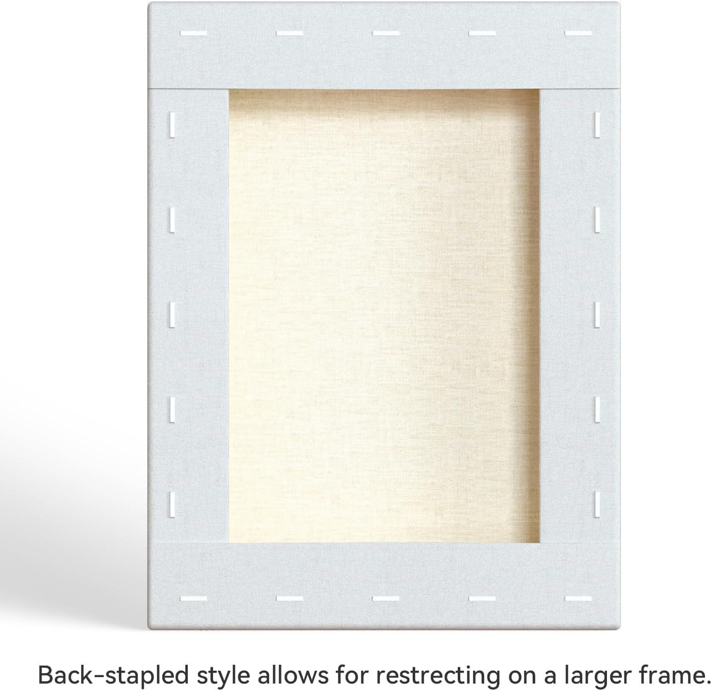 PHOENIX 9x12 Inch 4 Pack Artist Canvas - Stretched Canvases for Painting - 3/4 Inch Profile, 100% Cotton 11 Oz. Gesso Primed White Blank Professional Canvas Oil & Acrylic Paints