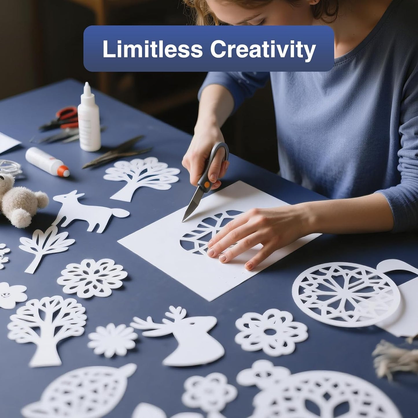 Cardstock 8.5 x 11 Inch 80 Sheets 190 gsm Heavyweight Card Stock Paper White Cardstock Printer Paper Perfect for Wedding Invitations, DIY Cards, Postcards, Photos, Art and Crafts