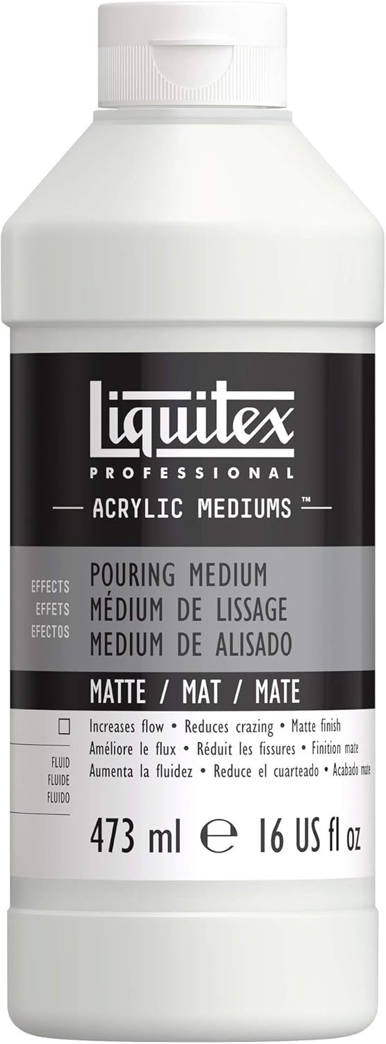 Liquitex Professional Effects Medium, 473ml (16-oz), Matte Pouring Medium