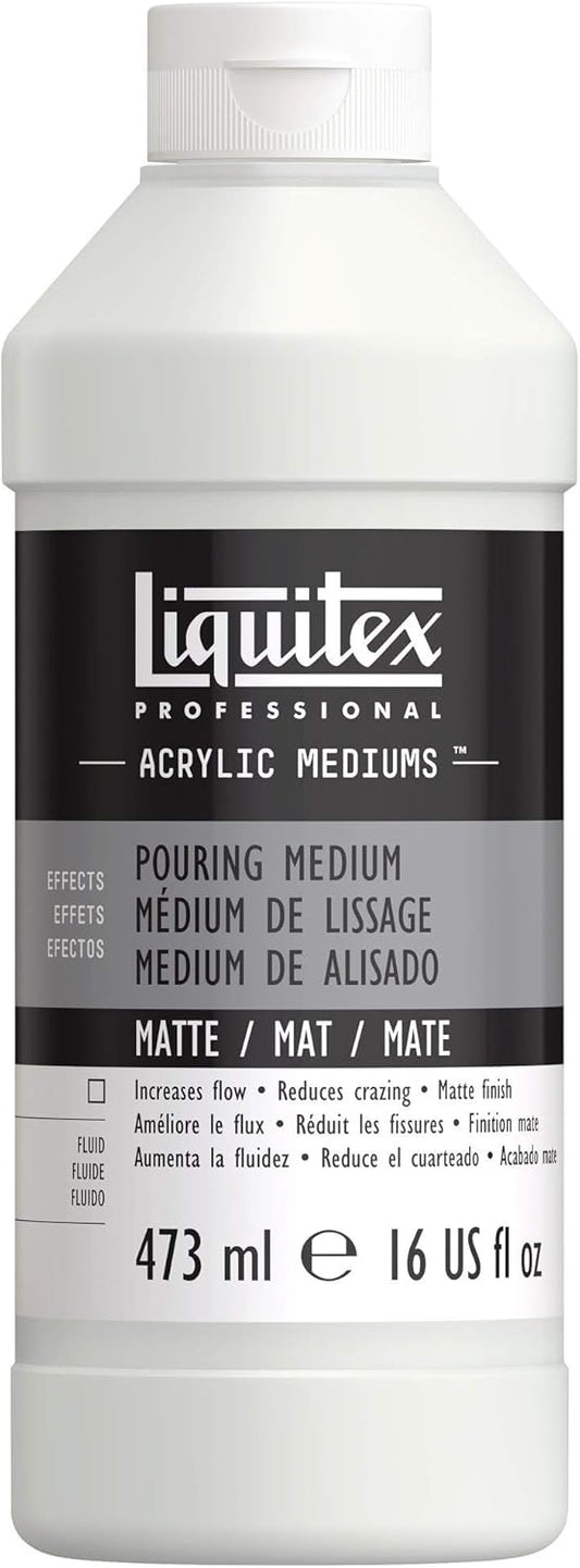 Liquitex Professional Effects Medium, 473ml (16-oz), Matte Pouring Medium