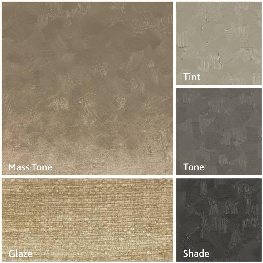 Tusc & Pine Artist Oil Paint - Warm Gray, 150 ml, Non-Yellowing, Rich & Creamy Consistency, Maximum Pigment Load, Small Batch Milled Oil Paints Made in the USA for Professional Artists