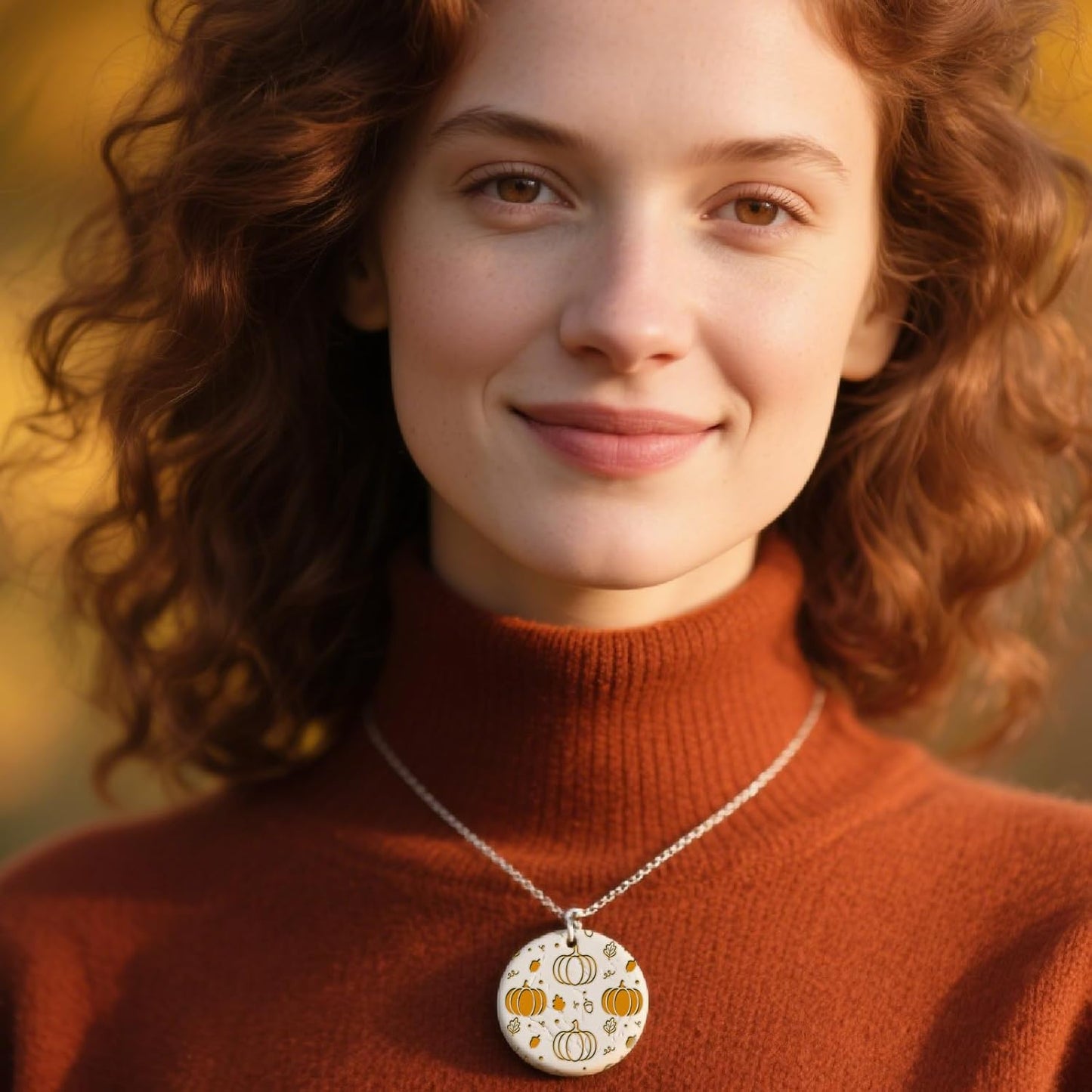 CHGCRAFT 4Pcs Pumpkin Maple Leaf Polymer Clay Texture Sheet Pinecone and Mushroom Autumn Silicone Clay Texture Mat for Polymer Clay Making Earrings Jewelry DIY Crafts 5.5 × 5.5 Inch