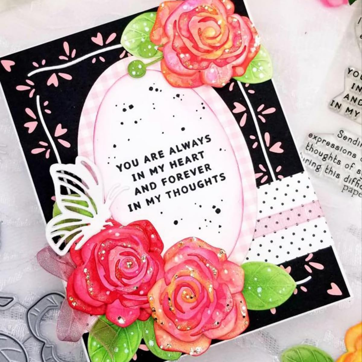 Cutting Dies Metal Stencils Scrapbooking Tools DIY Embossing Template for Paper Card Making Album Arts Crafts Supplies (Flower Set A-10.2x14.3cm)