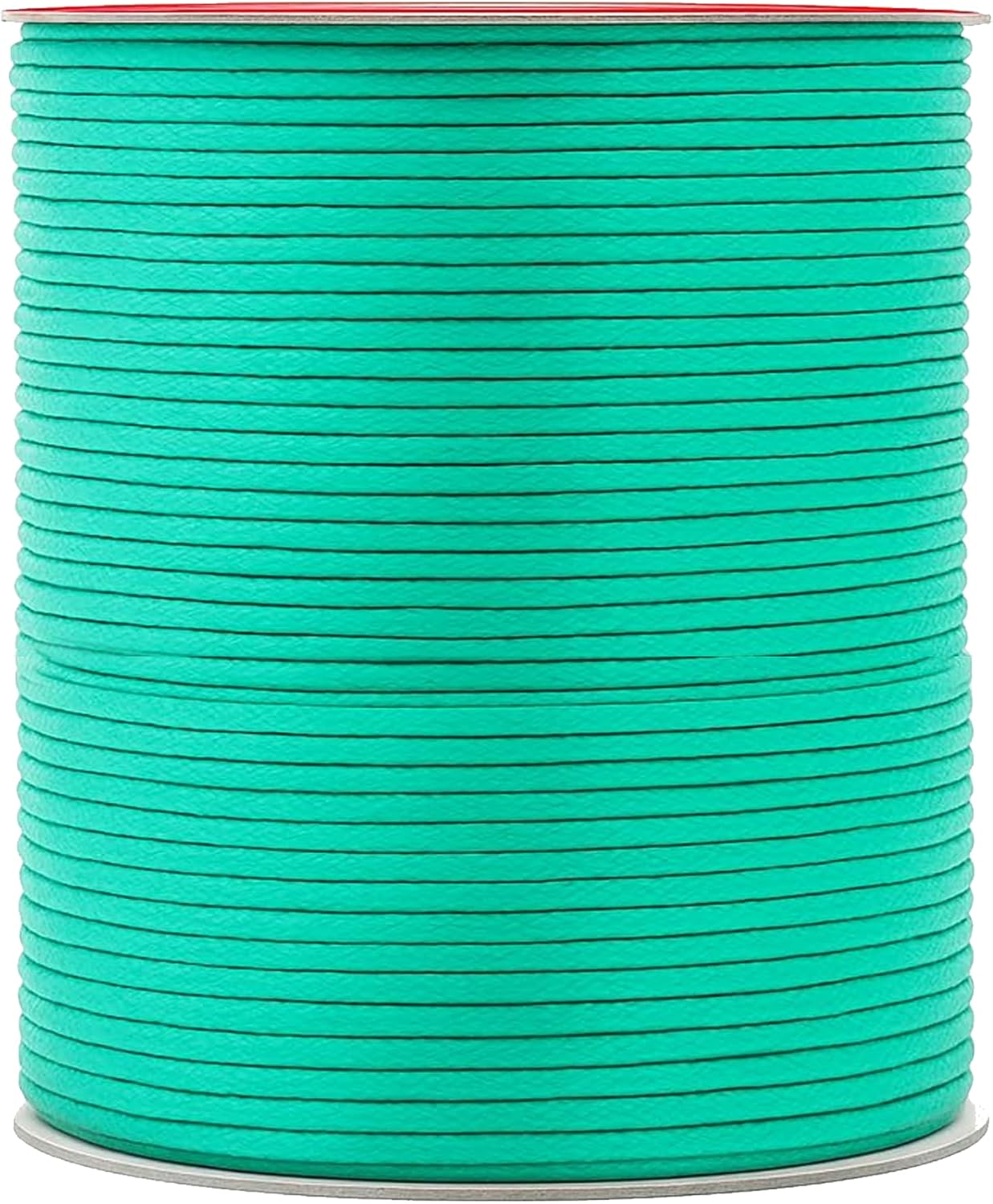 Mandala Crafts 2mm 109 Yards Seafoam Green Cotton Waxed Cord for Jewelry Making Bracelet Cord Waxed String - Beading String Thread Jewelry Cords for Necklaces String
