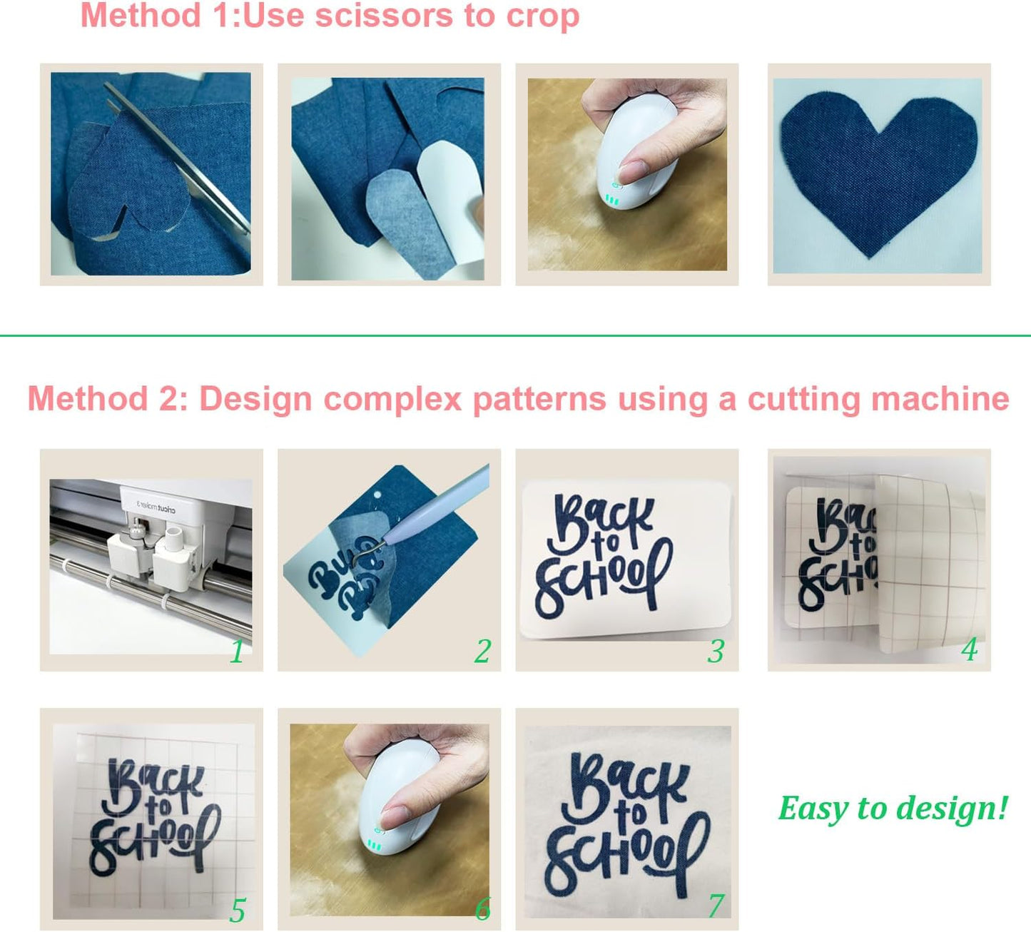 Iron-On Fabric Patches for Clothing, 20 Sheets 3" by 4-1/4", Durable Washable Iron On or Sew On Repair Patches for Jeans, Denim Jackets, Pants, Shirts, Bags, Backpacks, DIY Crafts