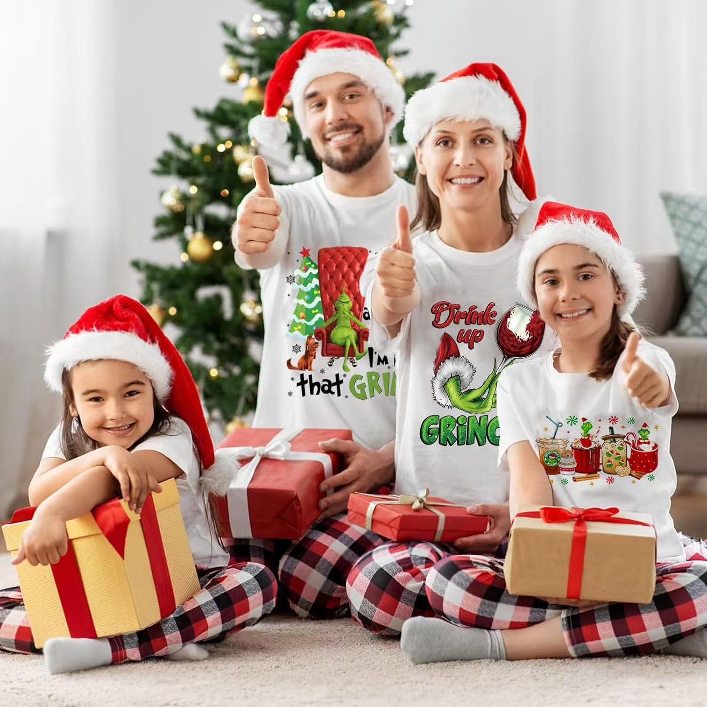 Christmas Iron on Decals Transfer, Funny Christmas Heat Transfer Stickers Iron on Patches for Clothes T-Shirts Pillow Cover Hoody Bag Xmas DIY Craft Supplies Vinyl Stickers (18PC-A)